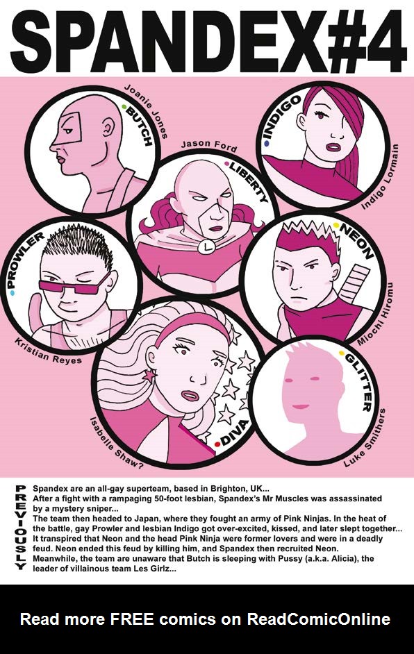 Read online Spandex comic -  Issue #4 - 2