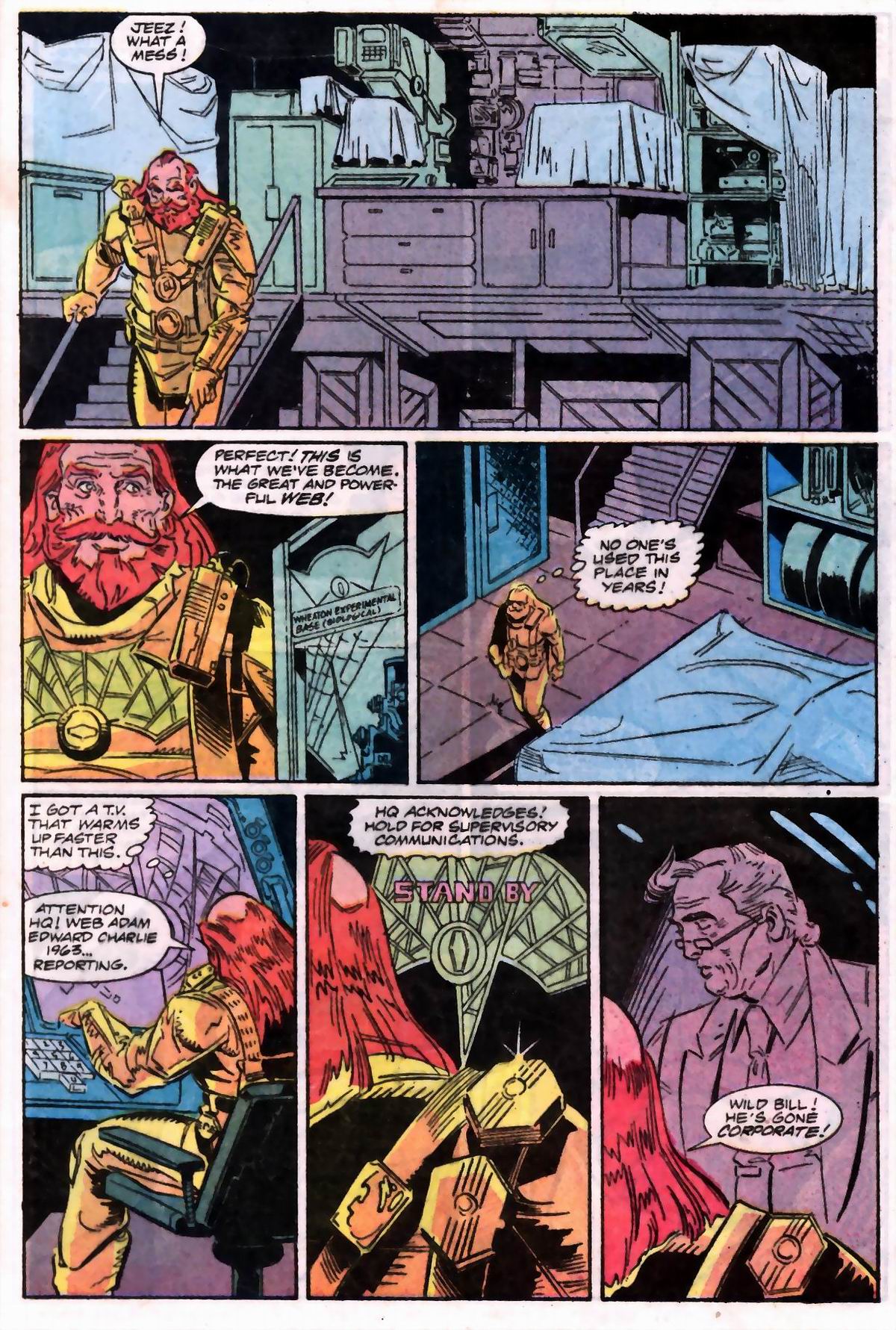 Read online The Web (1991) comic -  Issue #1 - 16