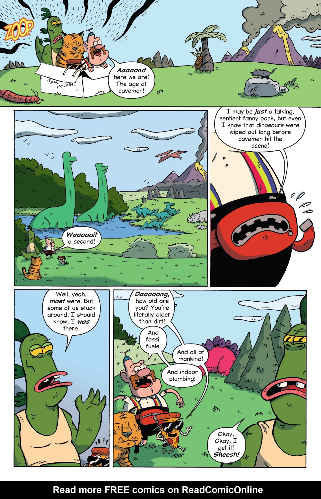 Read online Uncle Grandpa and the Time Casserole comic -  Issue # TPB - 97