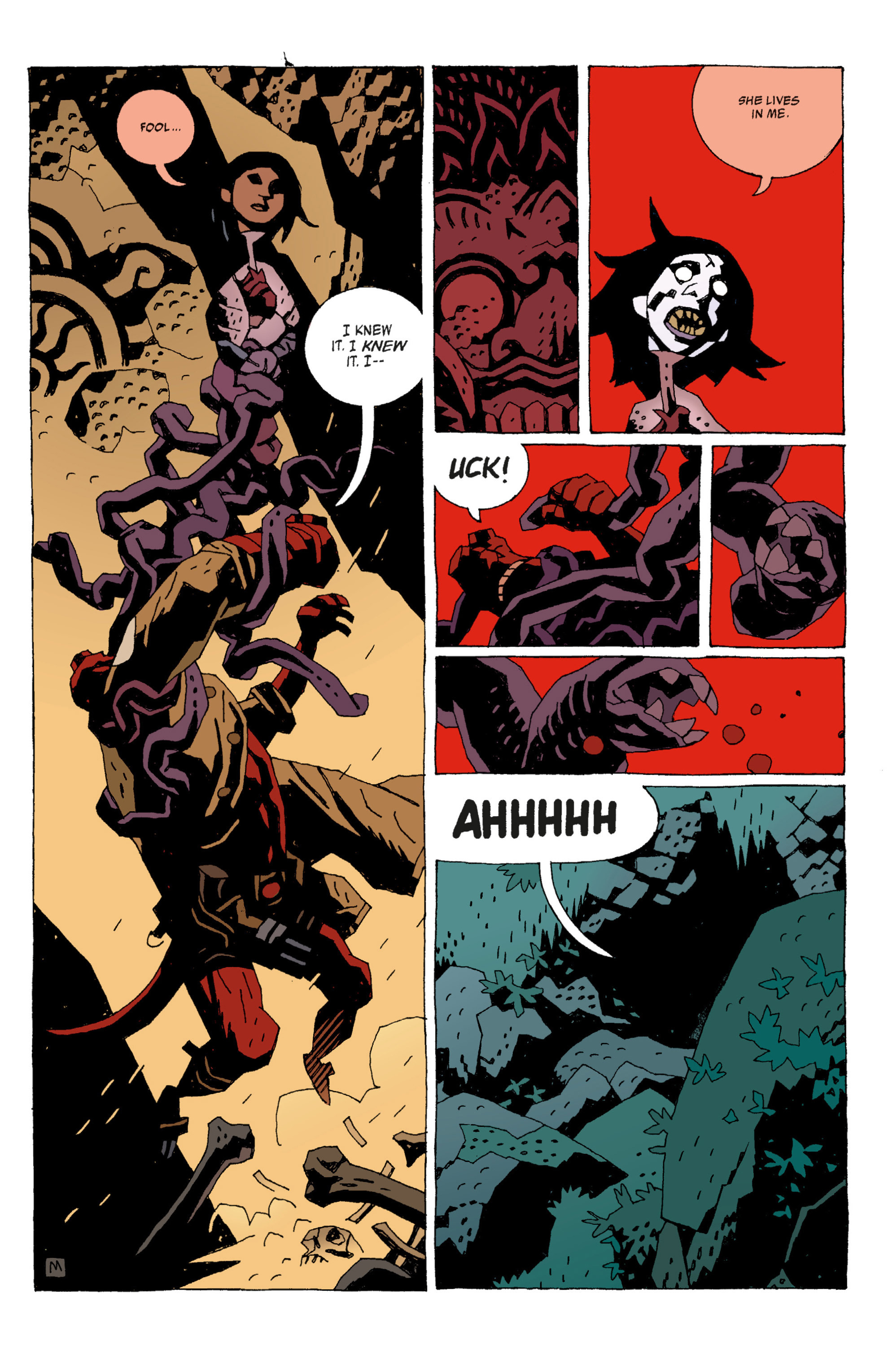 Read online Hellboy comic -  Issue #7 - 14