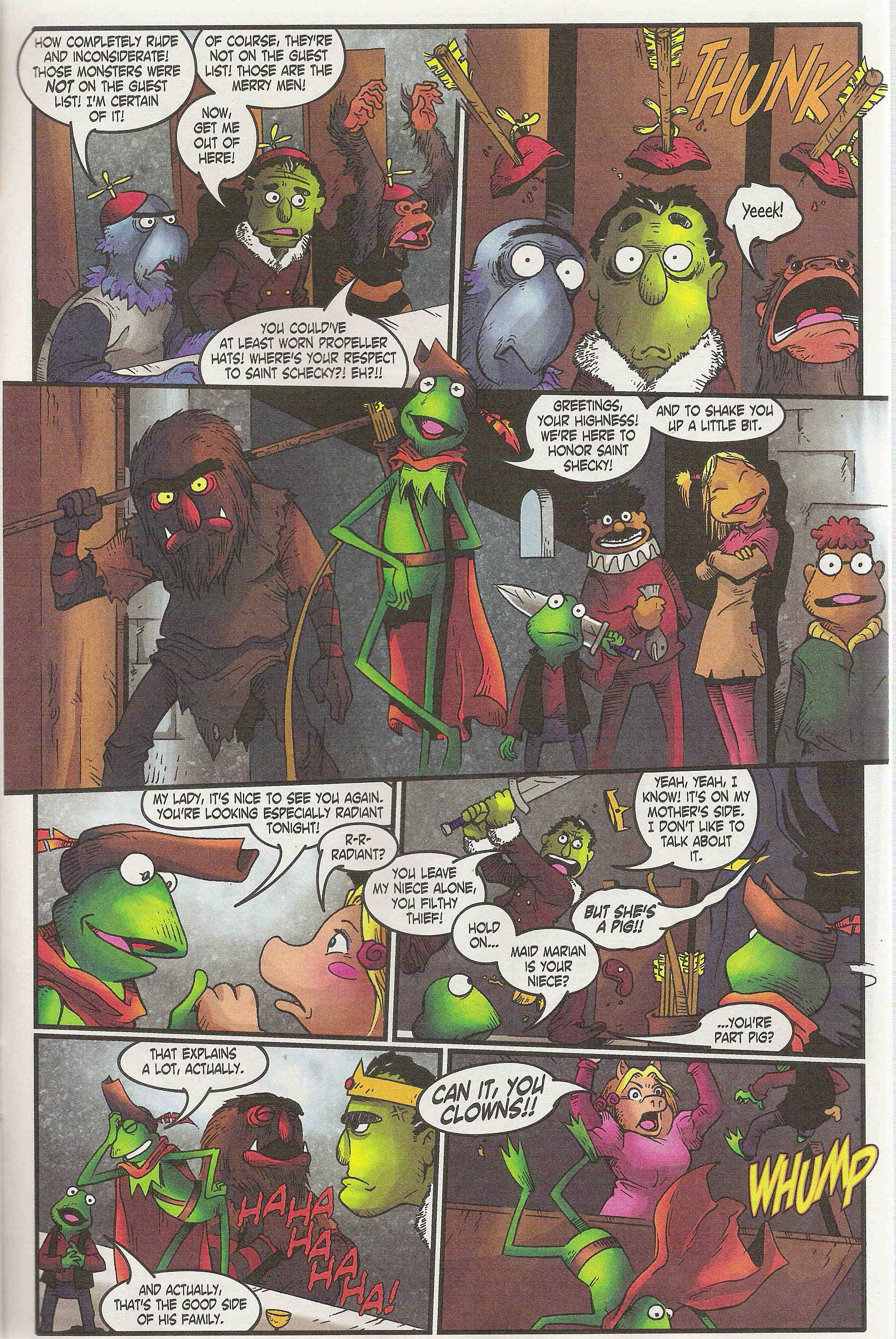 Read online Muppet Robin Hood comic -  Issue #2 - 22
