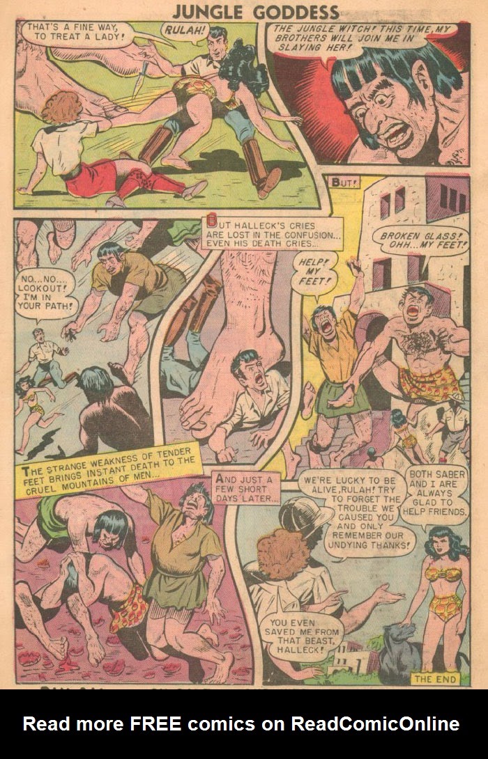 Read online Rulah - Jungle Goddess comic -  Issue #18 - 12