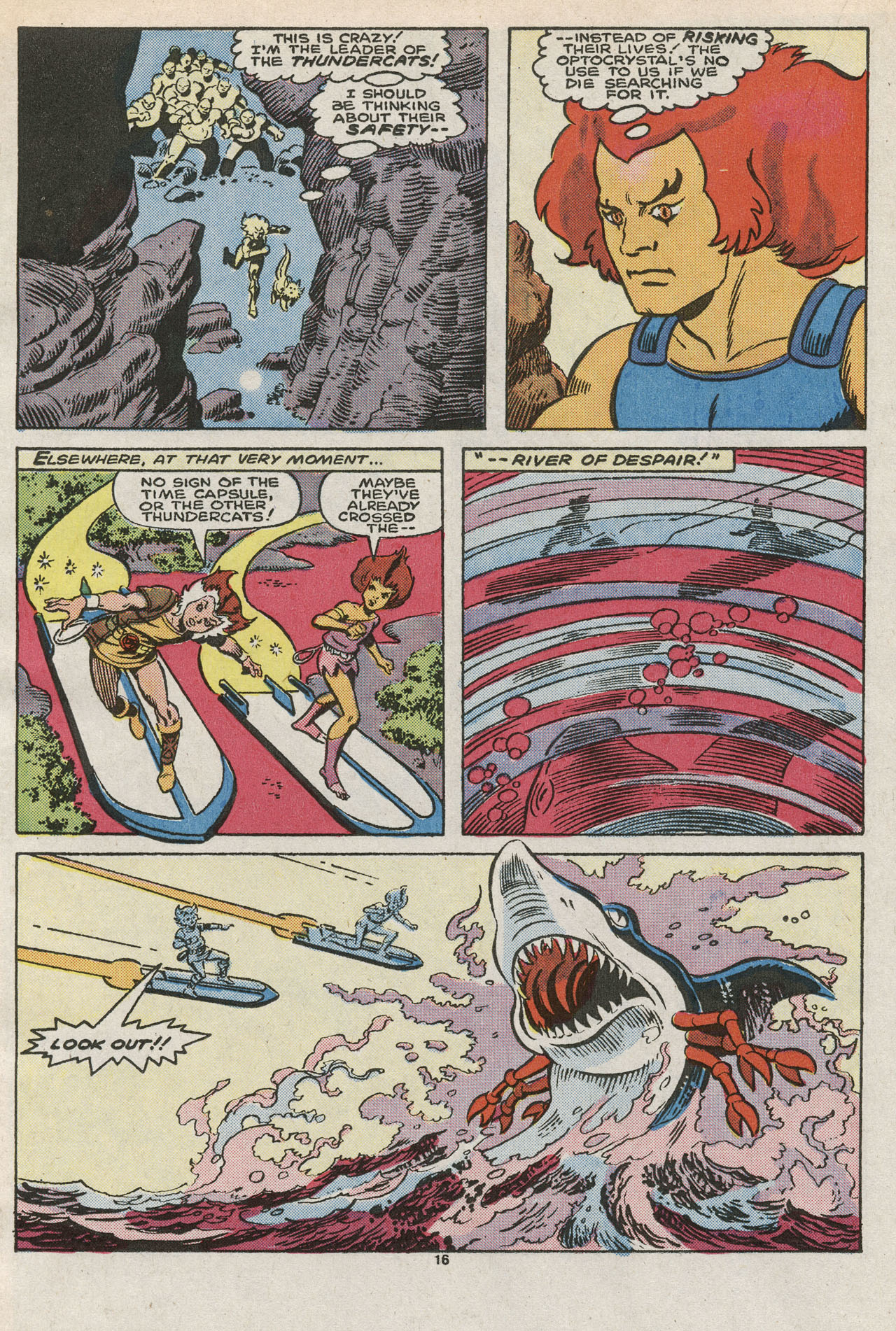 Read online ThunderCats (1985) comic -  Issue #15 - 22