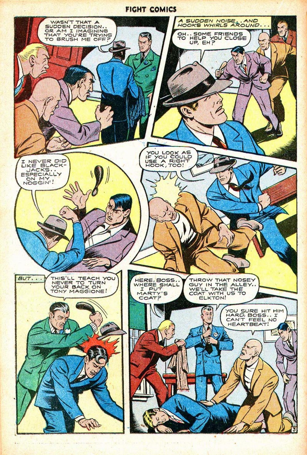 Read online Fight Comics comic -  Issue #36 - 22