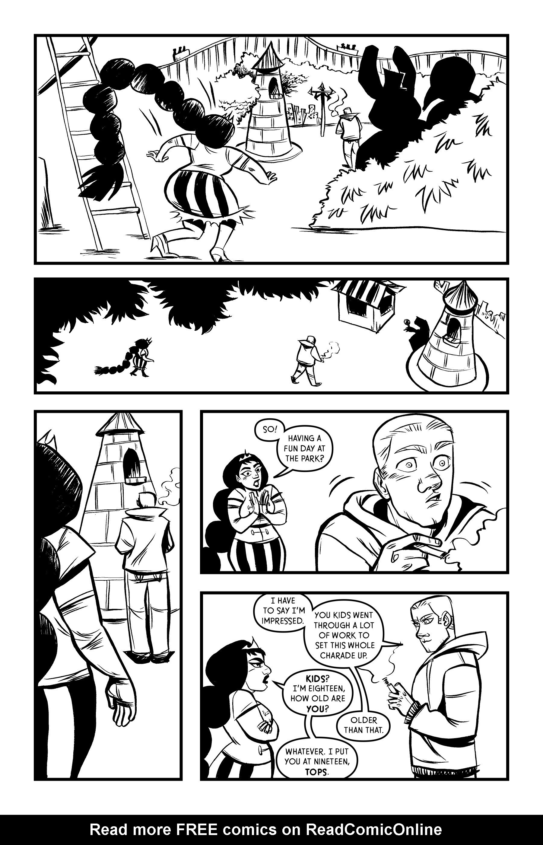Read online Part-Time Princesses comic -  Issue # TPB (Part 2) - 54
