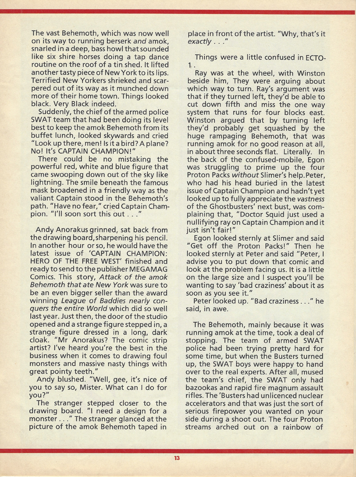 Read online The Real Ghostbusters comic -  Issue #48 - 13