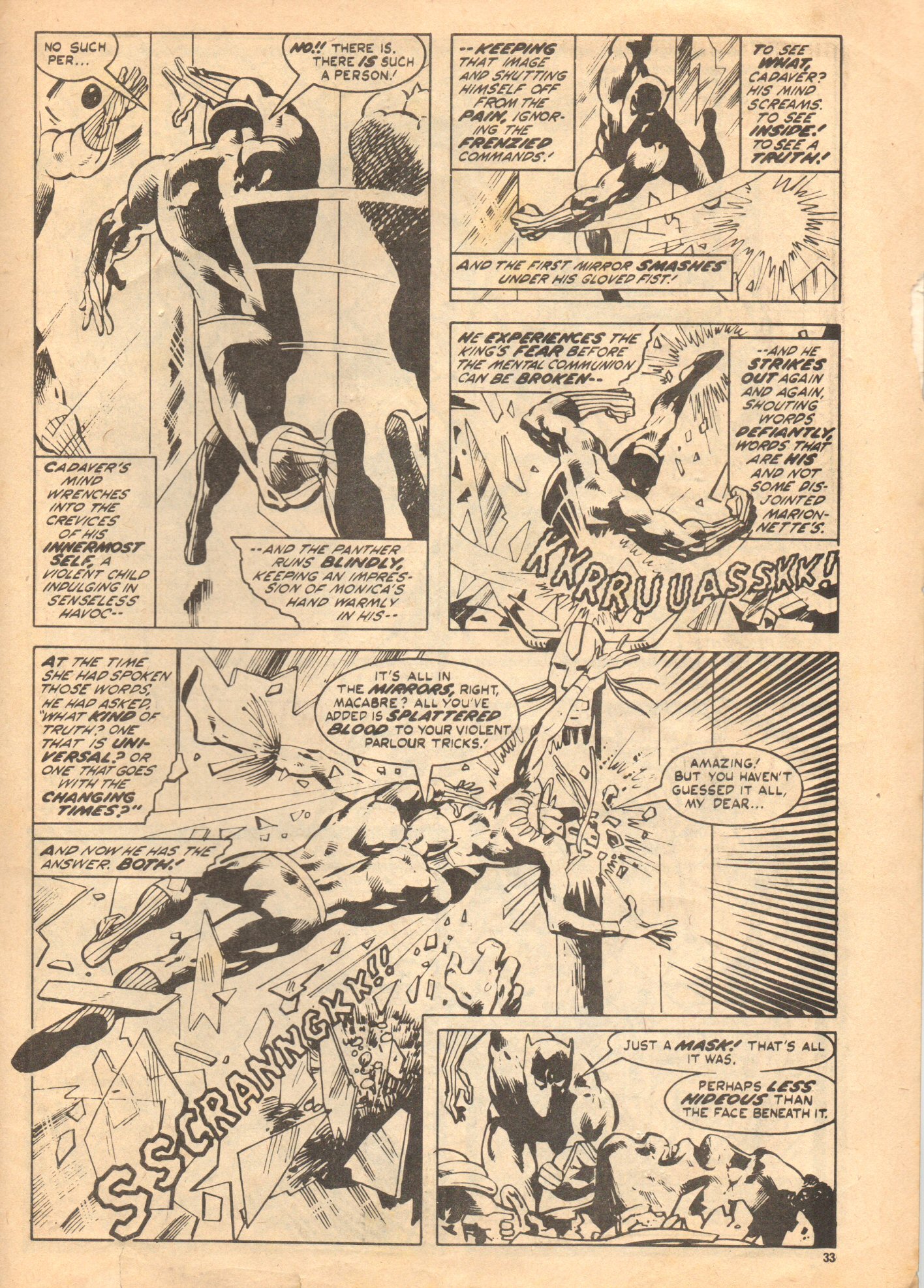 Read online Planet of the Apes (1974) comic -  Issue #67 - 33