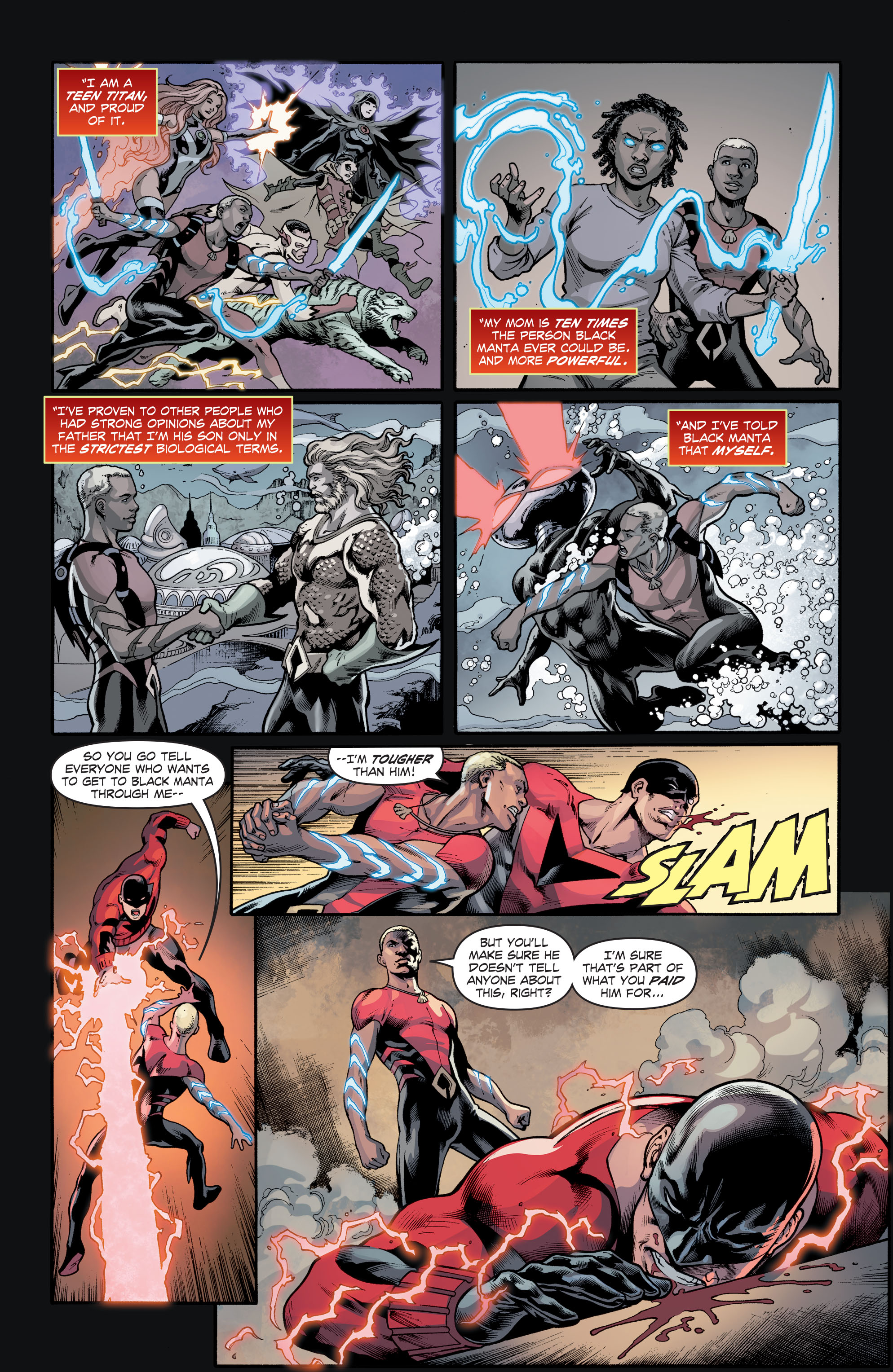 Read online Aquaman: Deep Dives comic -  Issue #4 - 7