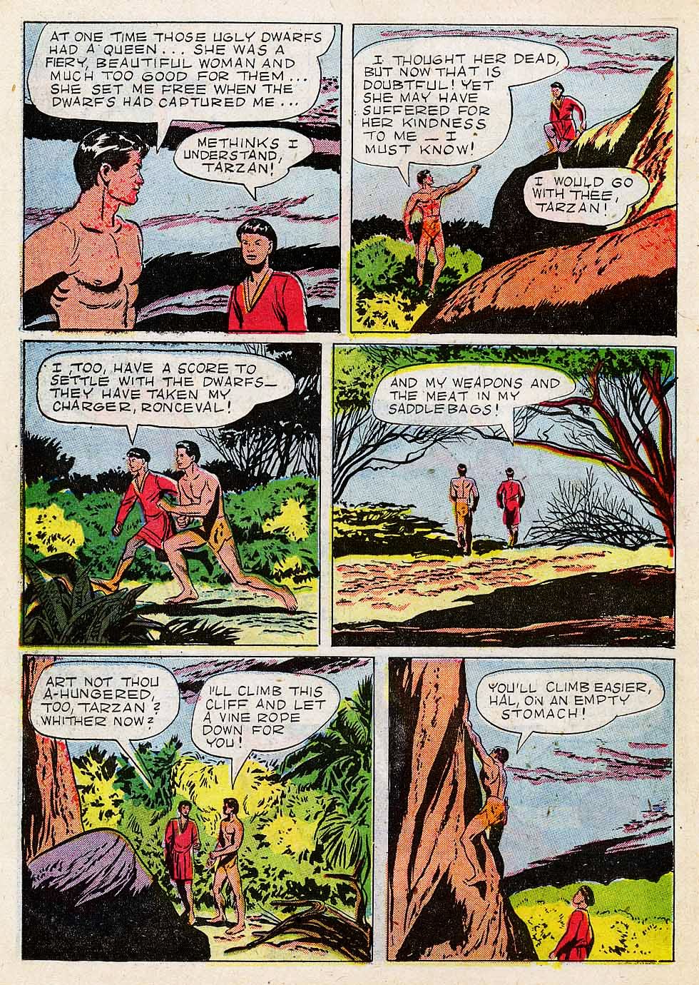 Read online Tarzan (1948) comic -  Issue #13 - 10