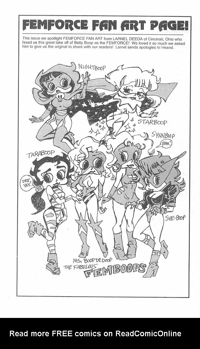 Read online Femforce comic -  Issue #112 - 34