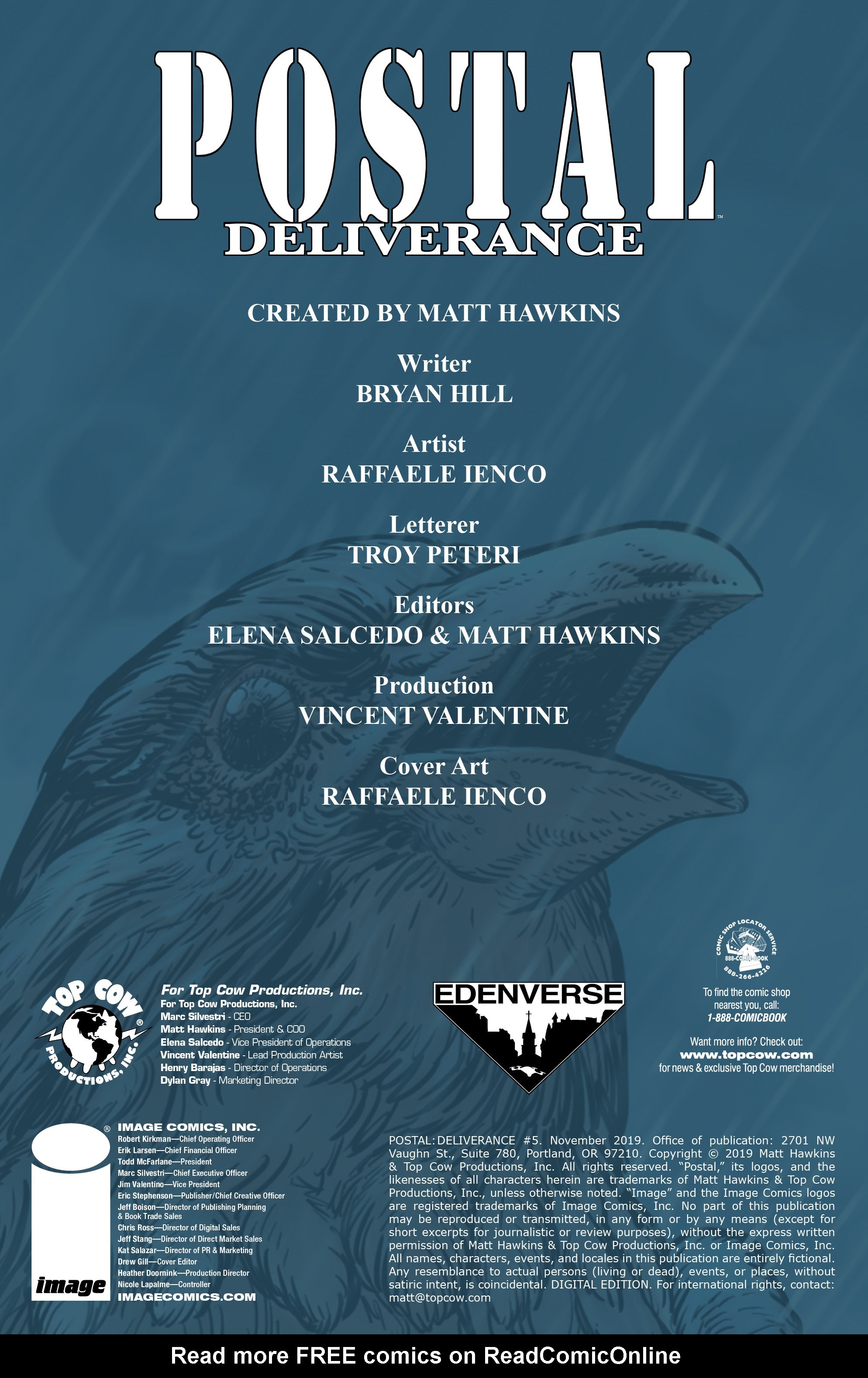 Read online Postal: Deliverance comic -  Issue #5 - 2