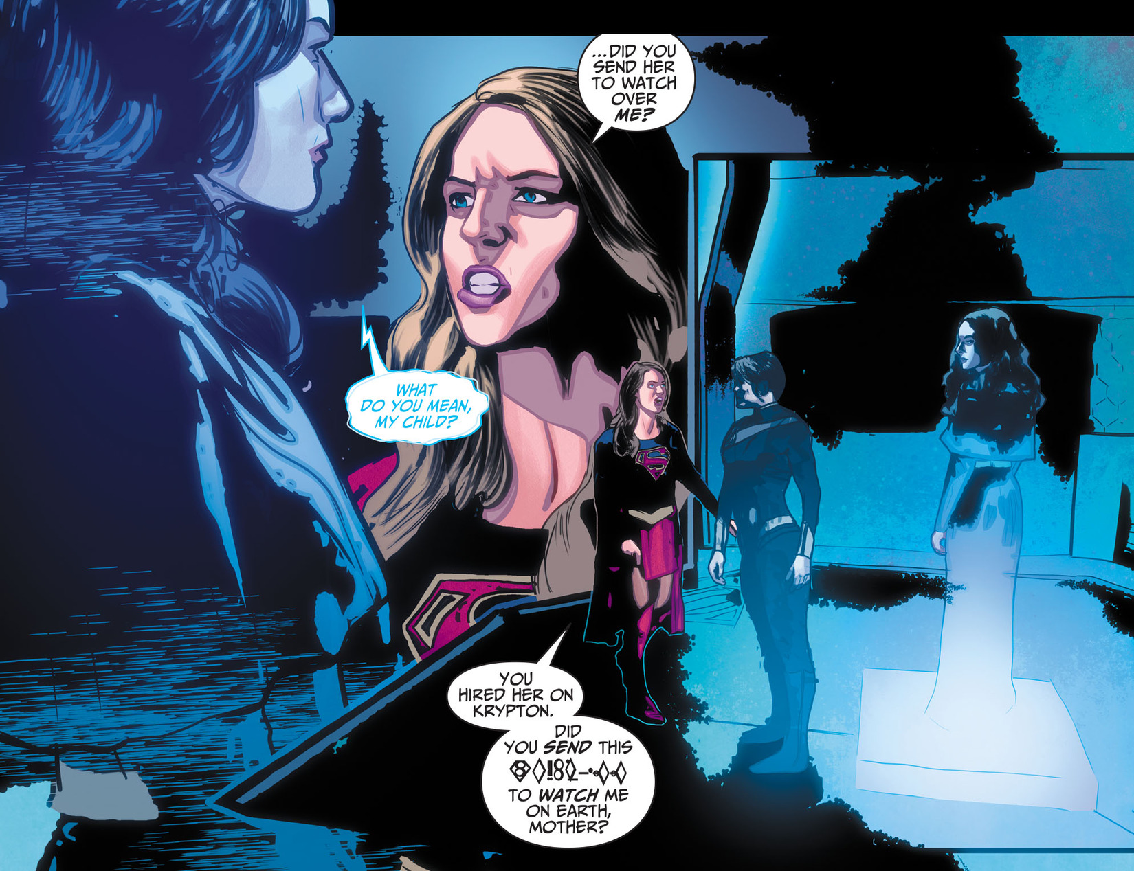 Read online Adventures of Supergirl comic -  Issue #10 - 18