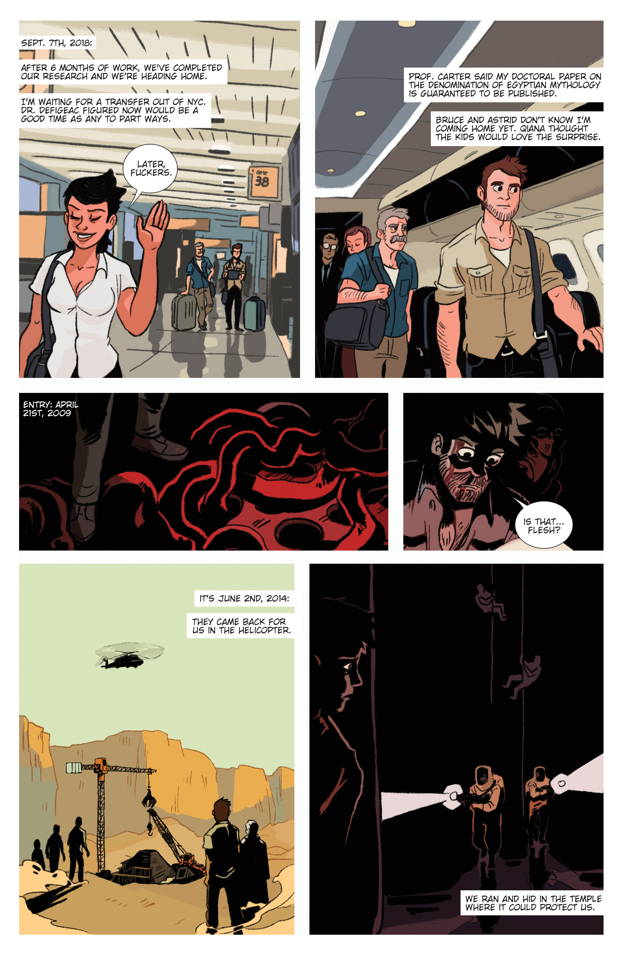 Read online Outer God comic -  Issue #2 - 23