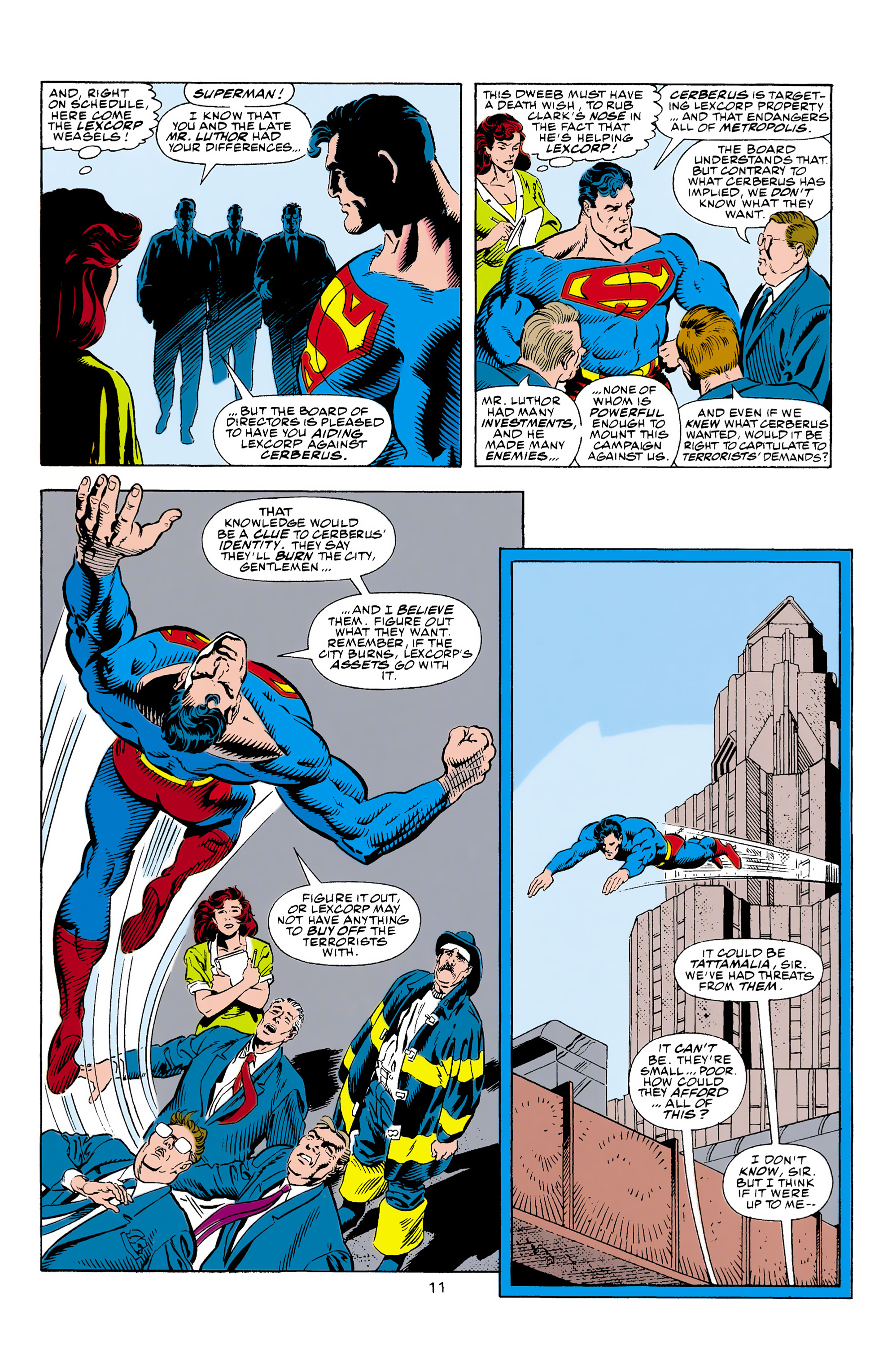 Read online Superman: The Man of Steel (1991) comic -  Issue #2 - 11