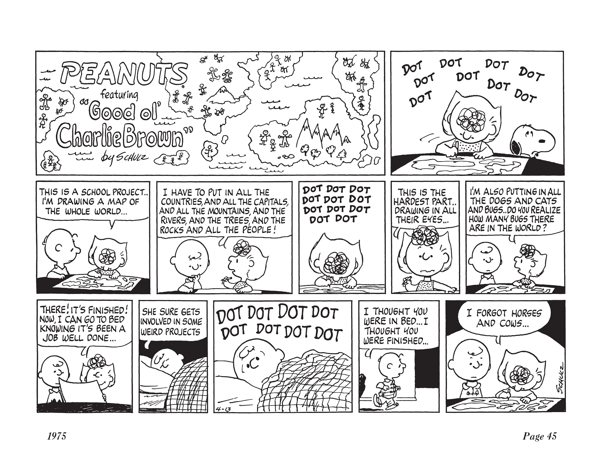 Read online The Complete Peanuts comic -  Issue # TPB 13 - 61