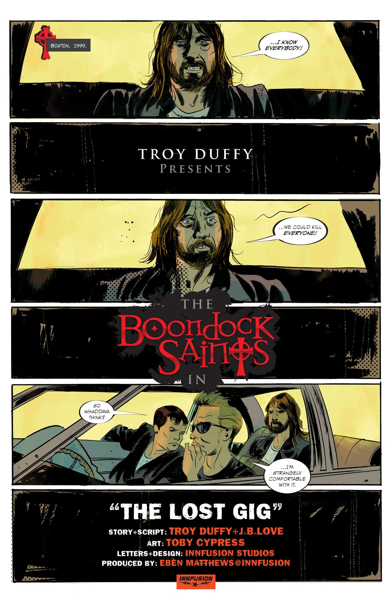 Read online The Boondock Saints: The Lost Gig comic -  Issue # Full - 3
