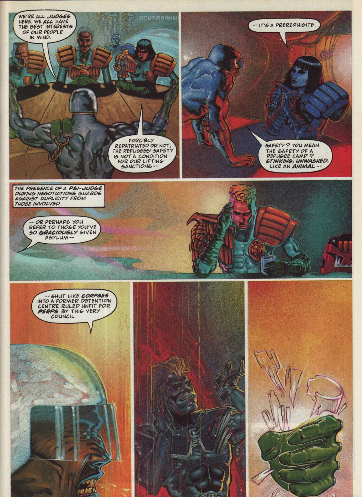 Read online Judge Dredd: The Megazine (vol. 2) comic -  Issue #25 - 28