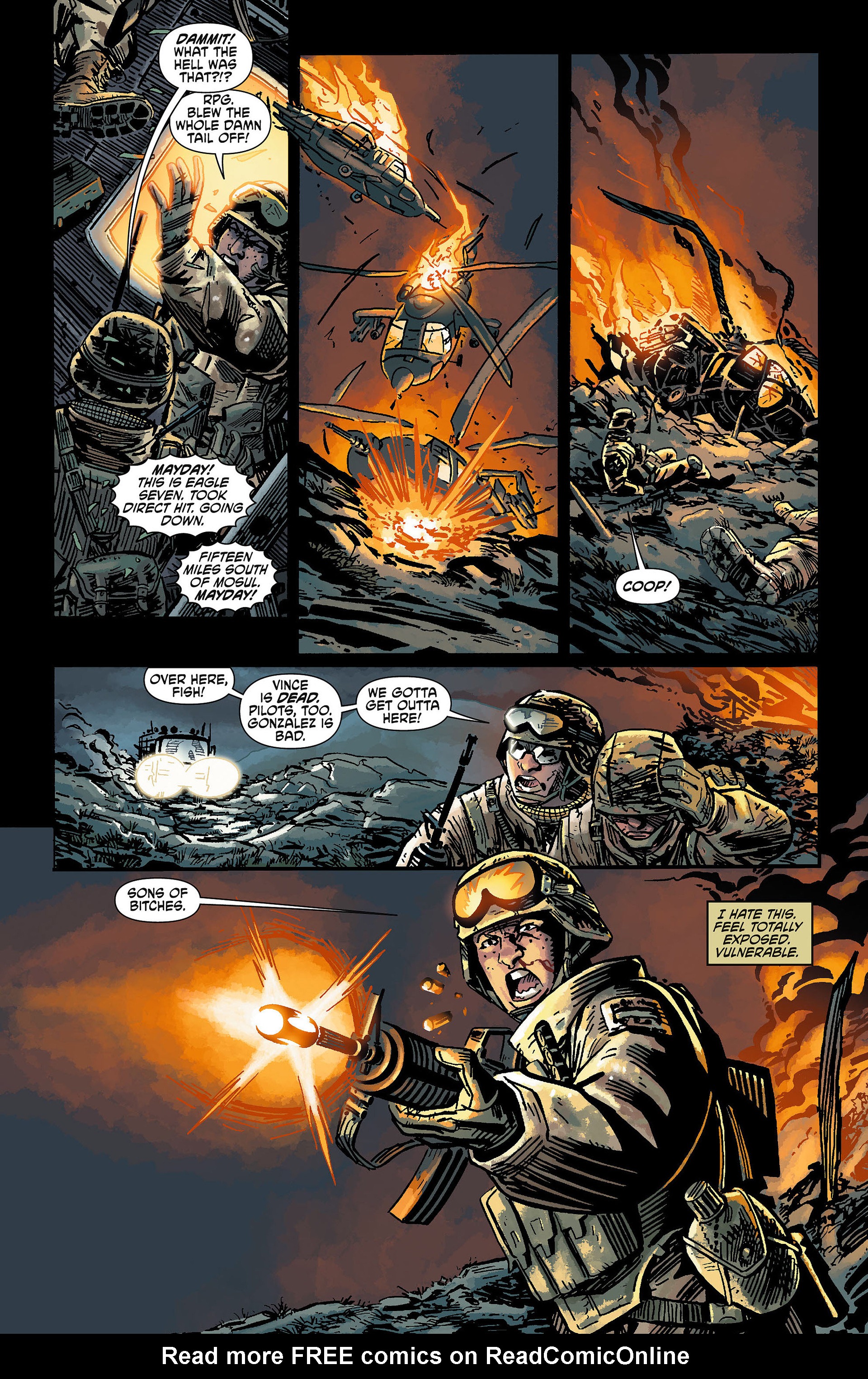 Read online Men of War (2011) comic -  Issue #7 - 18