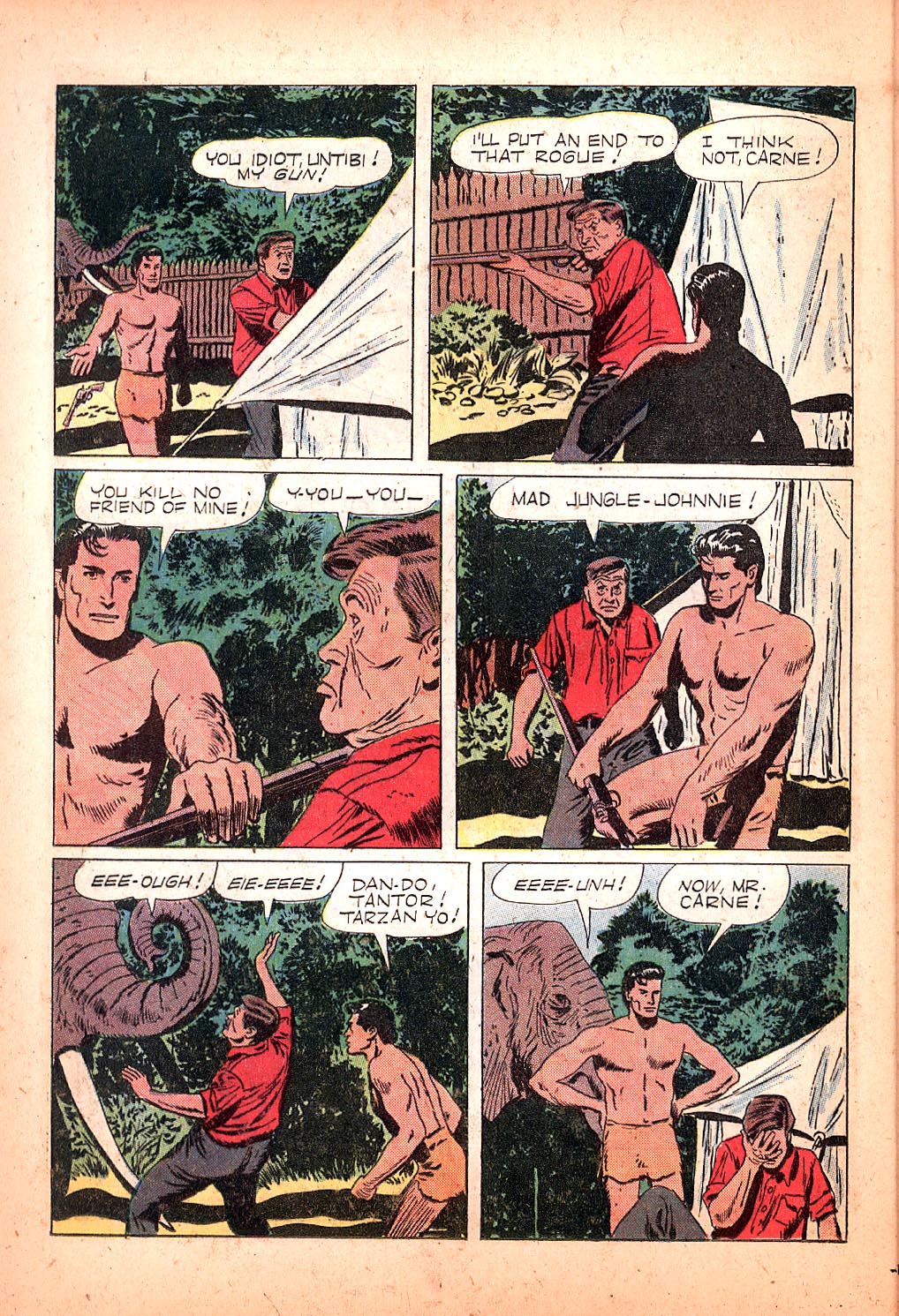Read online Tarzan (1948) comic -  Issue #69 - 16