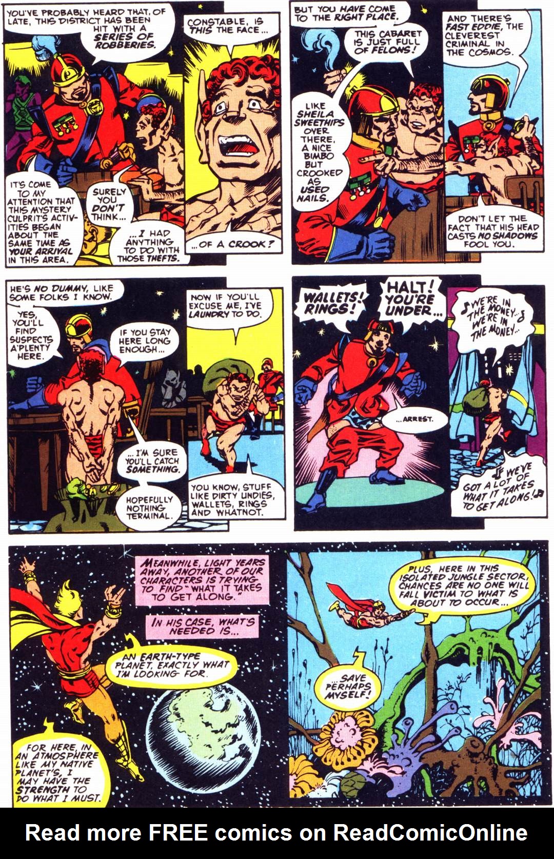 Read online Warlock (1982) comic -  Issue #5 - 8