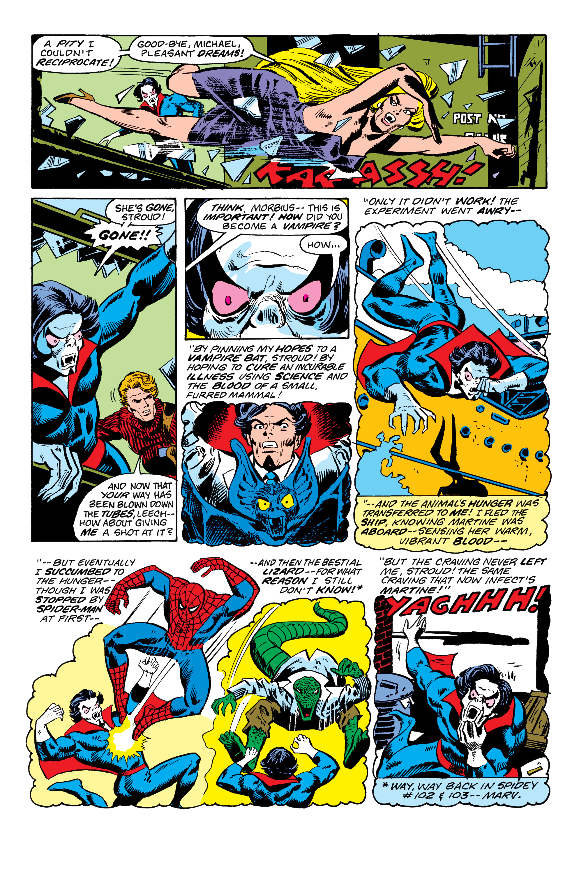Read online Morbius Epic Collection comic -  Issue # The End of A Living Vampire (Part 1) - 85
