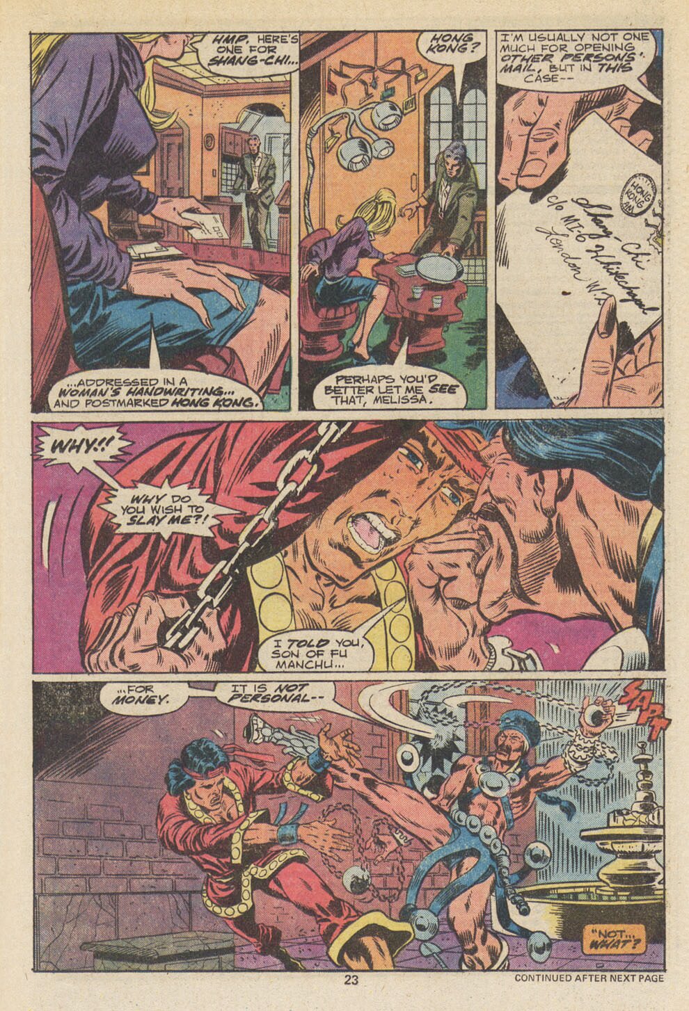 Master of Kung Fu (1974) issue 61 - Page 14