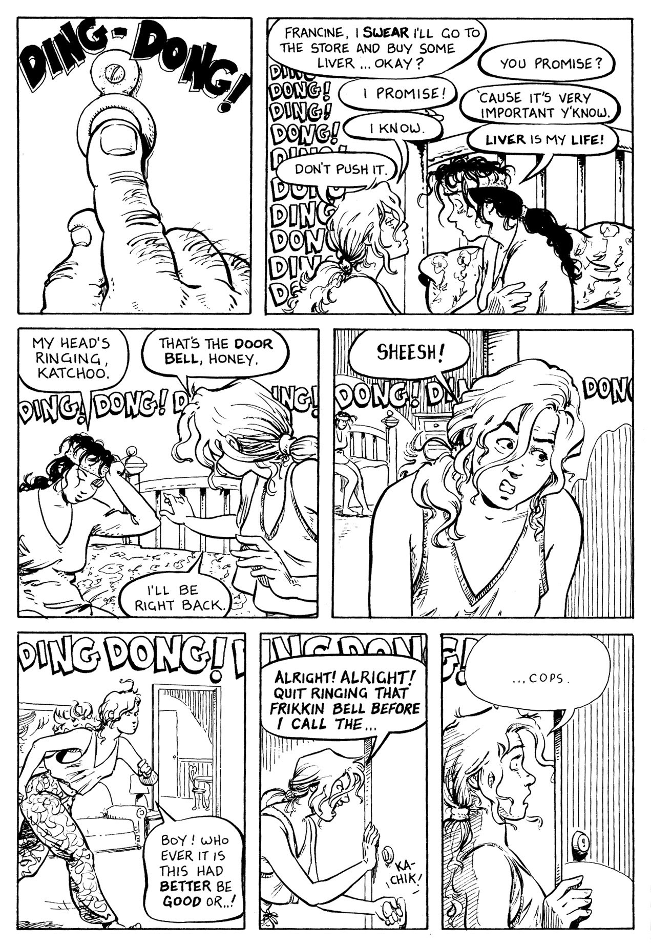 Read online Strangers in Paradise (1993) comic -  Issue #3 - 9