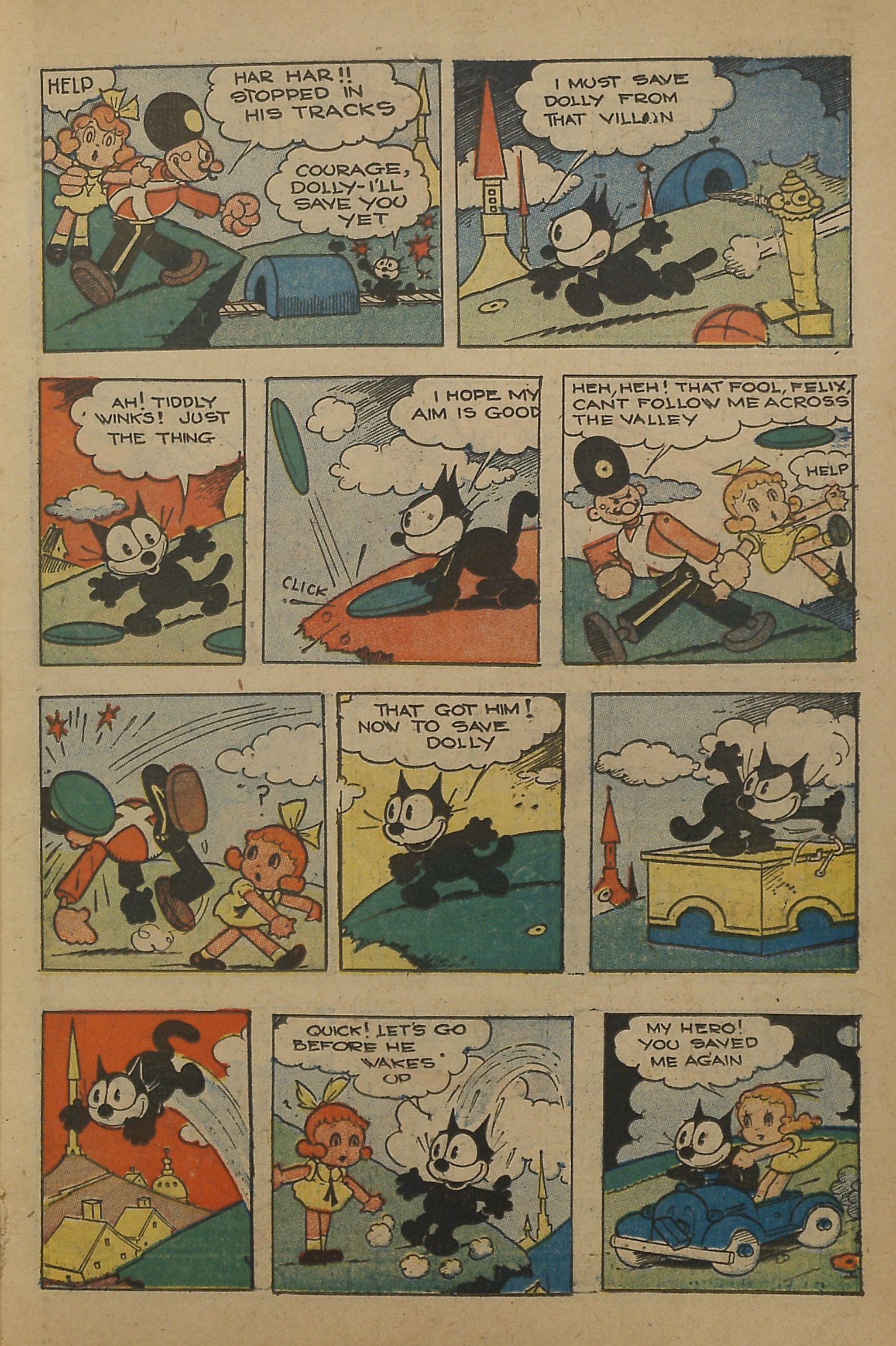 Read online Felix the Cat (1951) comic -  Issue #37 - 16