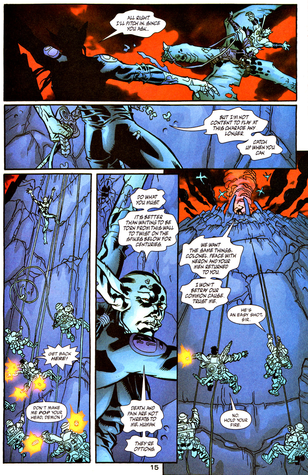 Read online Human Defense Corps comic -  Issue #5 - 16