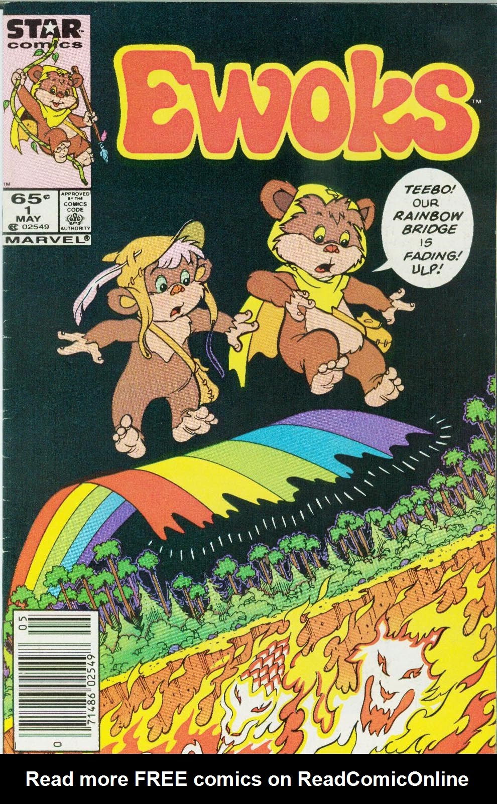 Read online Ewoks (1987) comic -  Issue #1 - 1