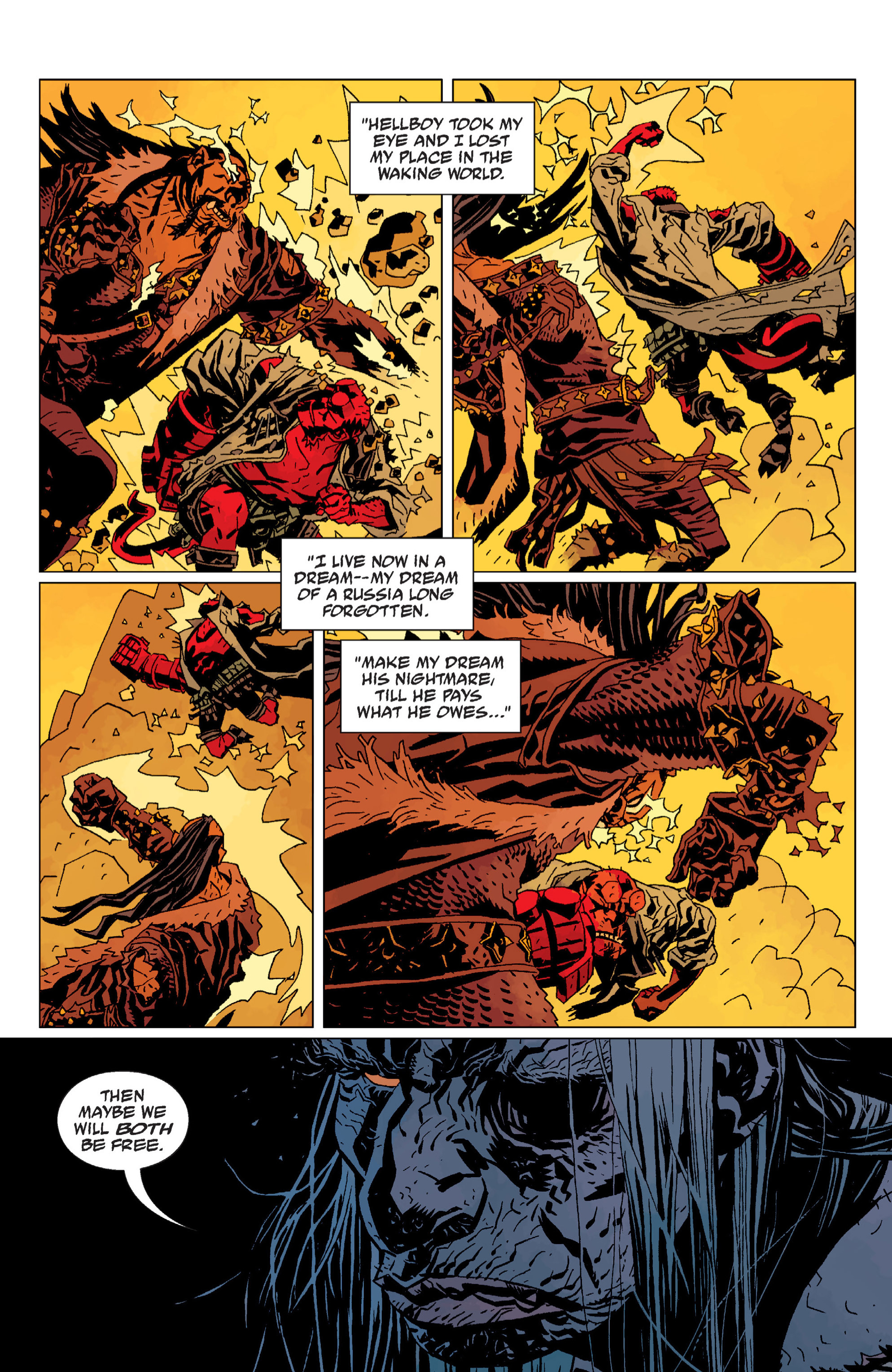 Read online Hellboy comic -  Issue #8 - 143