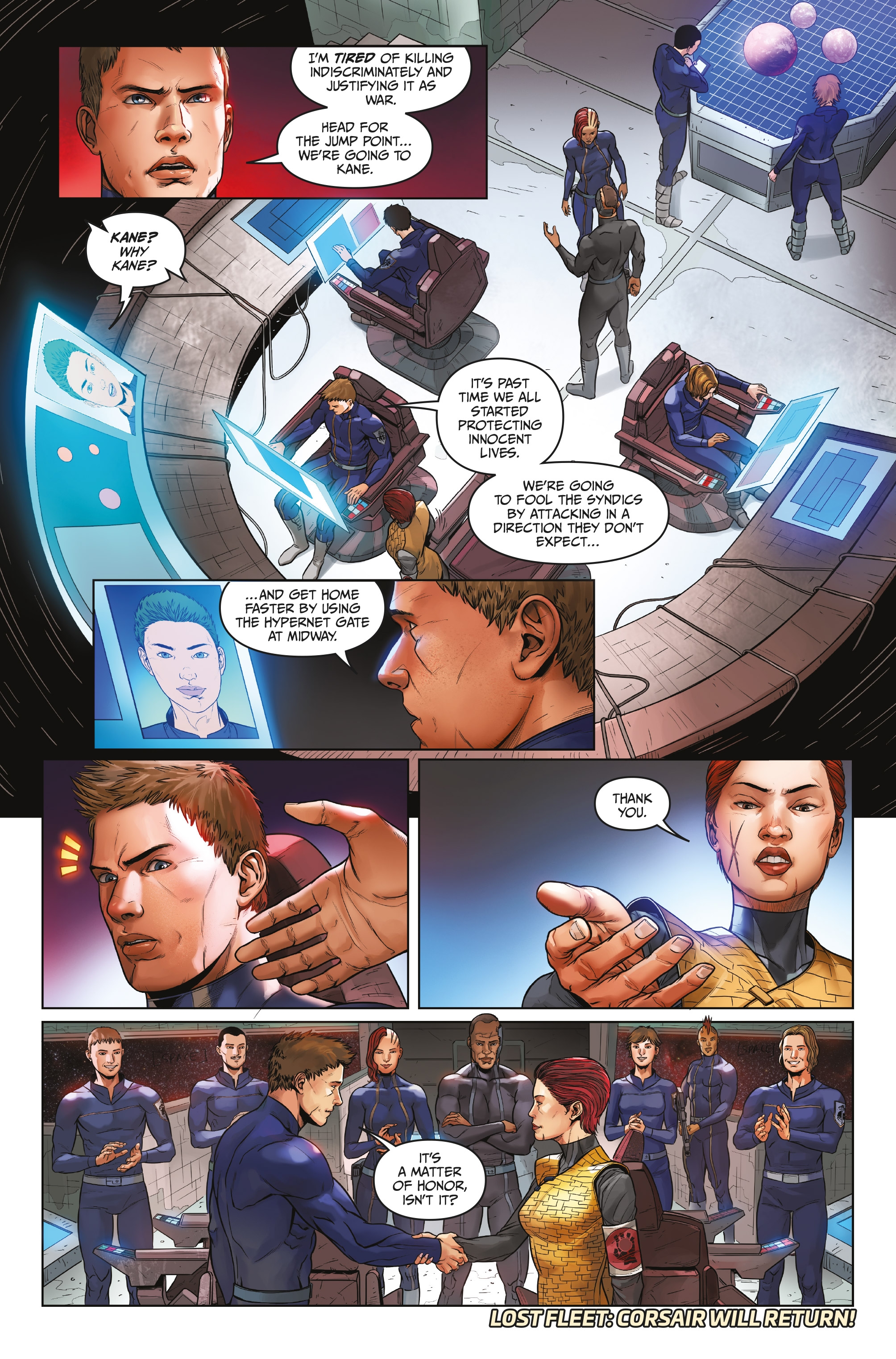 Read online Lost Fleet comic -  Issue #5 - 23