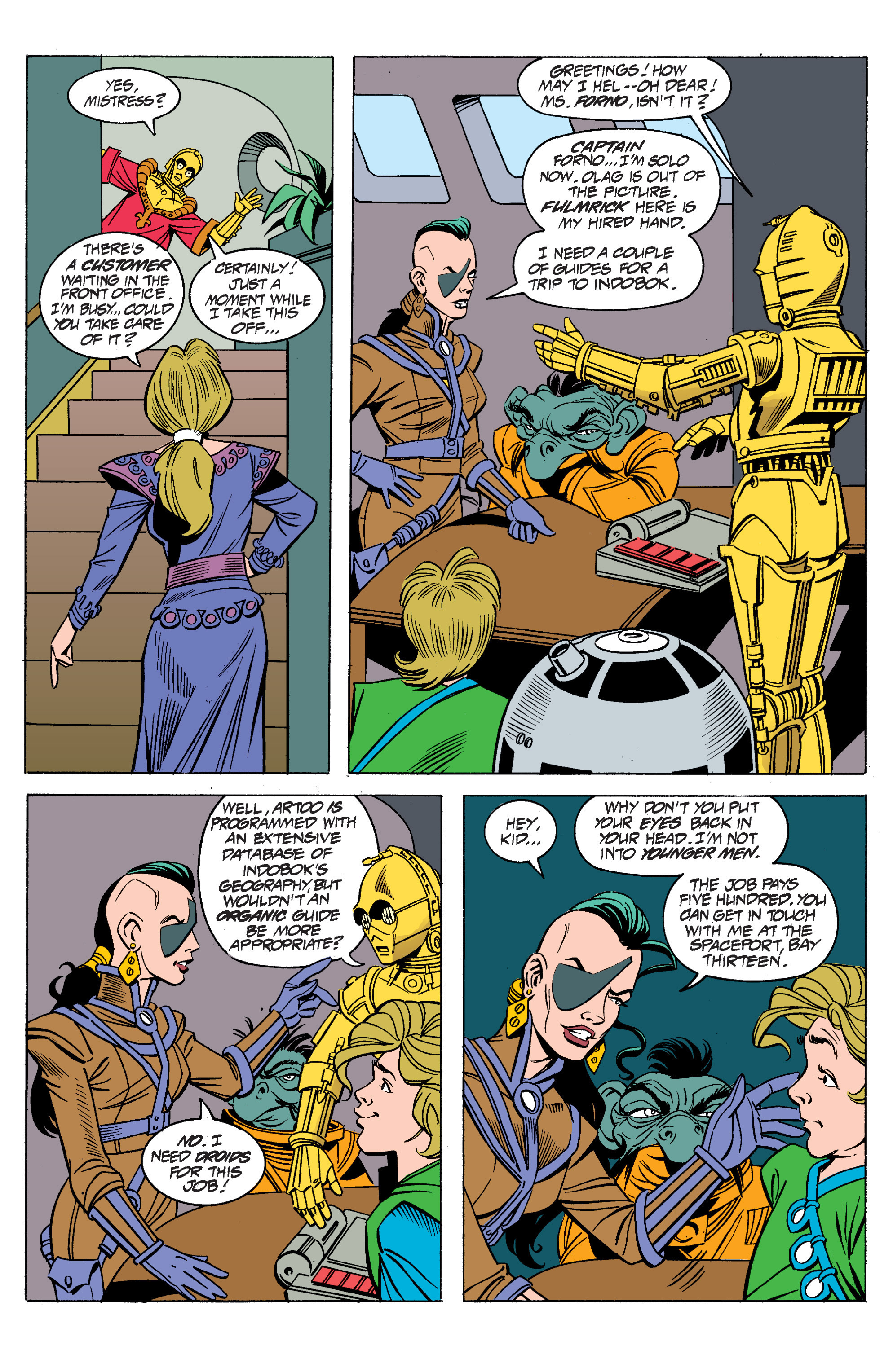 Read online Star Wars: Droids (1994) comic -  Issue #4 - 5