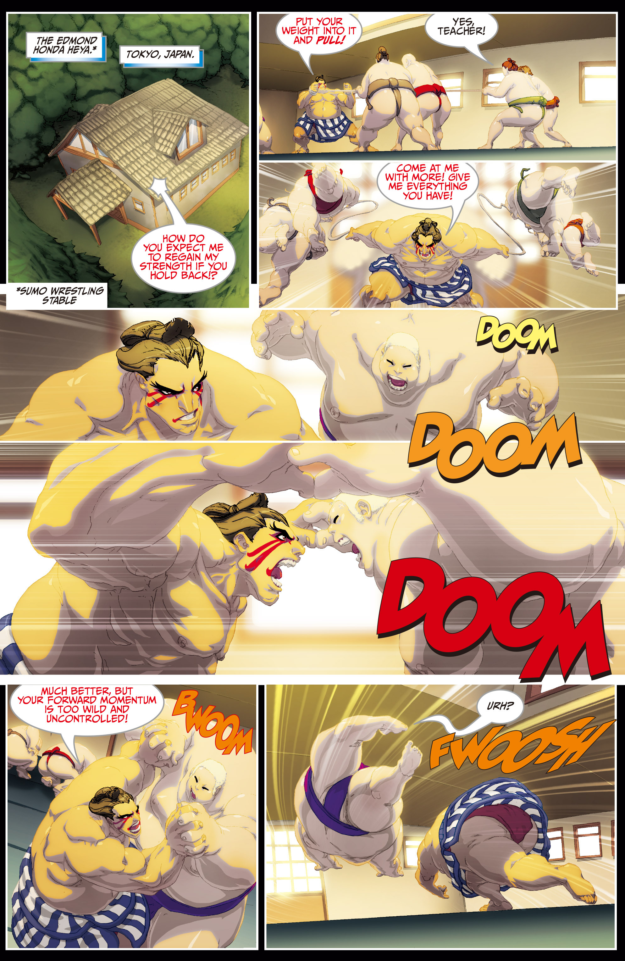 Read online Street Fighter II Turbo comic -  Issue #5 - 8