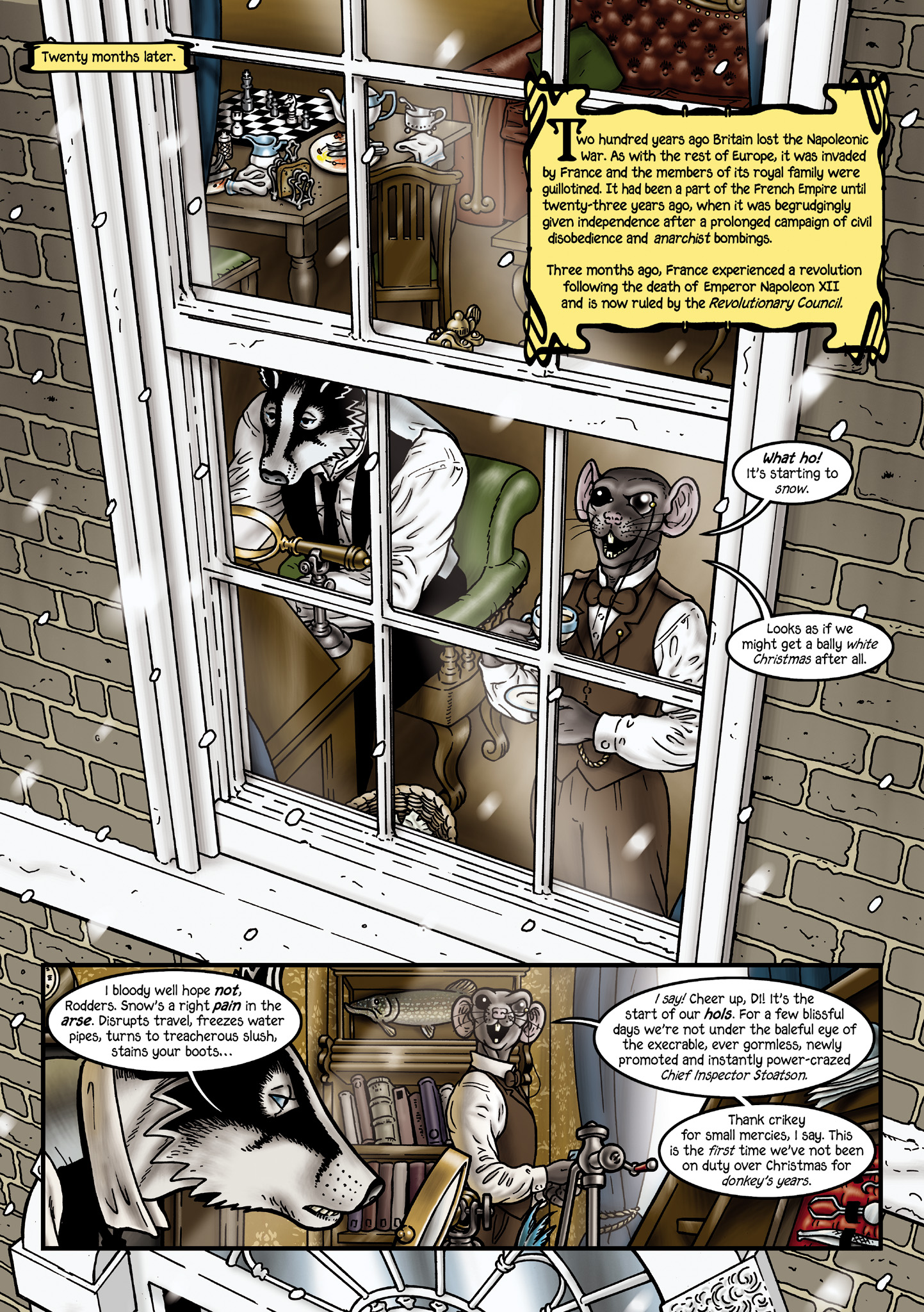 Read online Grandville comic -  Issue # Vol. 4 Noel - 12
