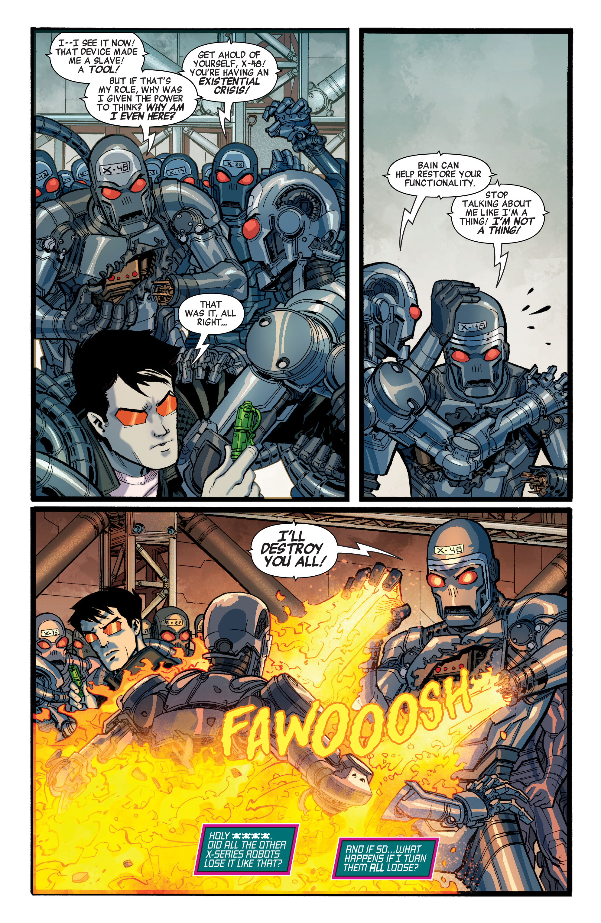 Read online 2020 Machine Man comic -  Issue #1 - 13