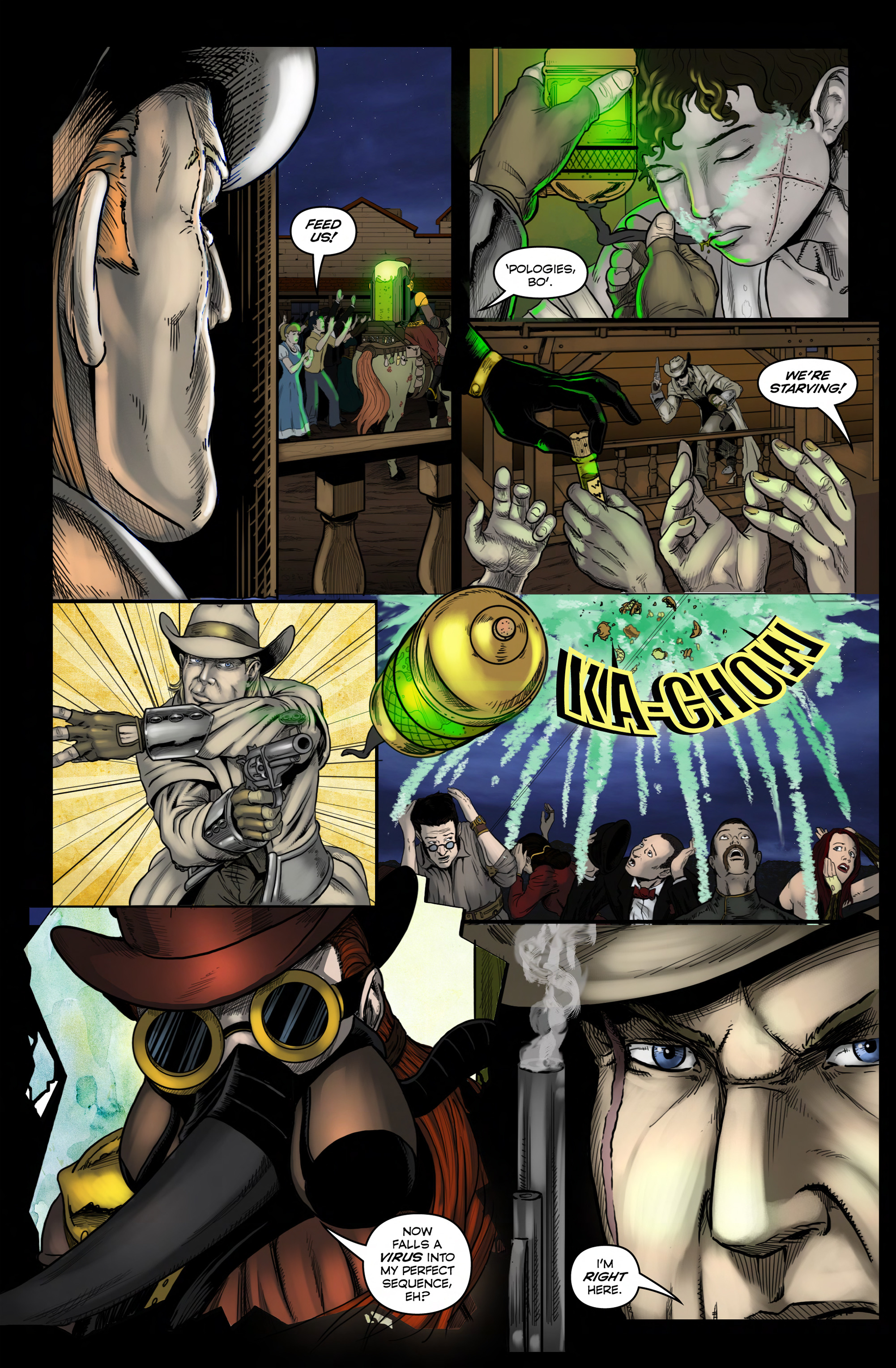 Read online Last Ride for Horsemen comic -  Issue #2 - 11