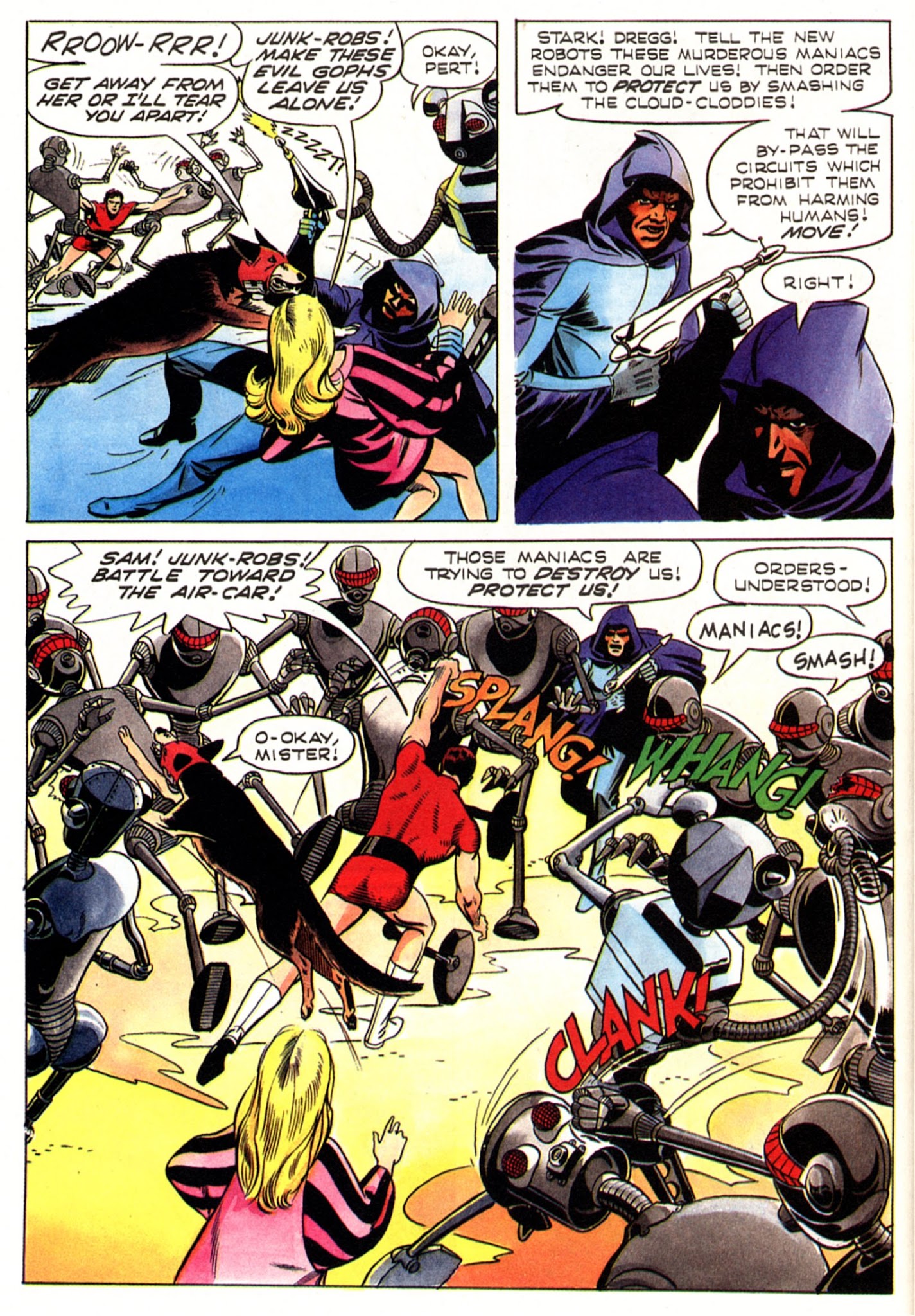 Read online Vintage Magnus, Robot Fighter comic -  Issue #4 - 23