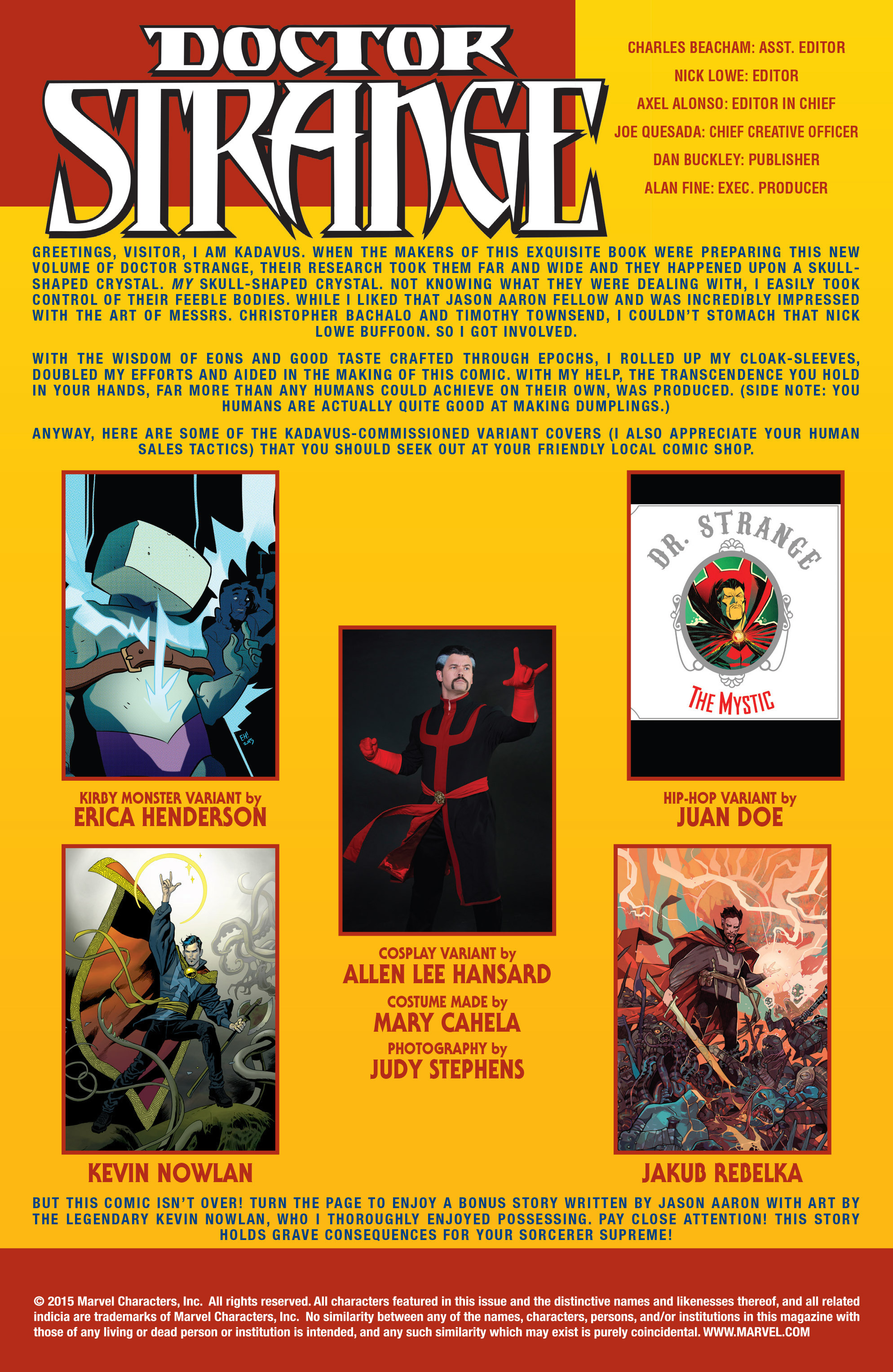 Read online Doctor Strange (2015) comic -  Issue #1 - 23