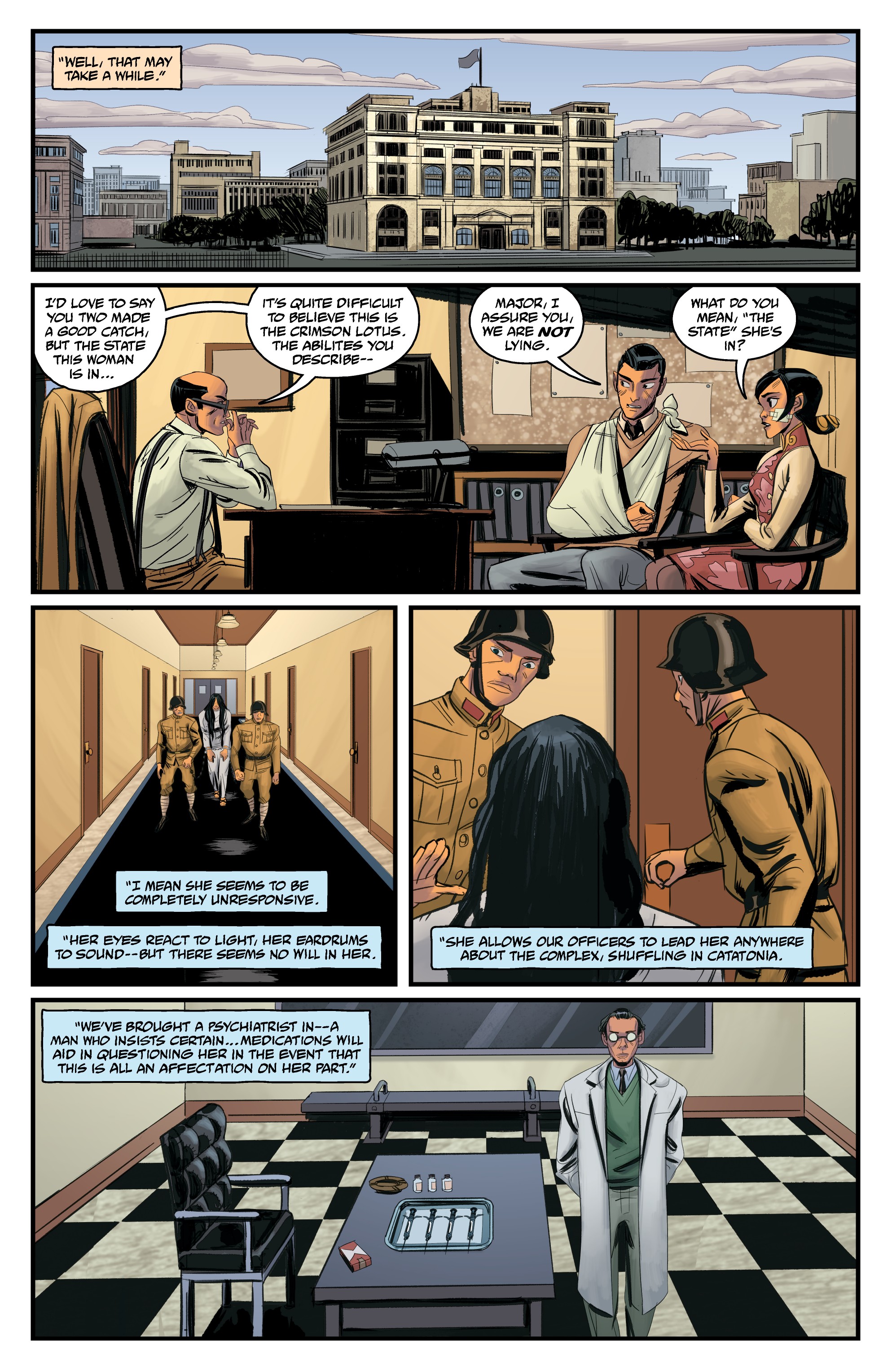 Read online Crimson Lotus comic -  Issue #5 - 19