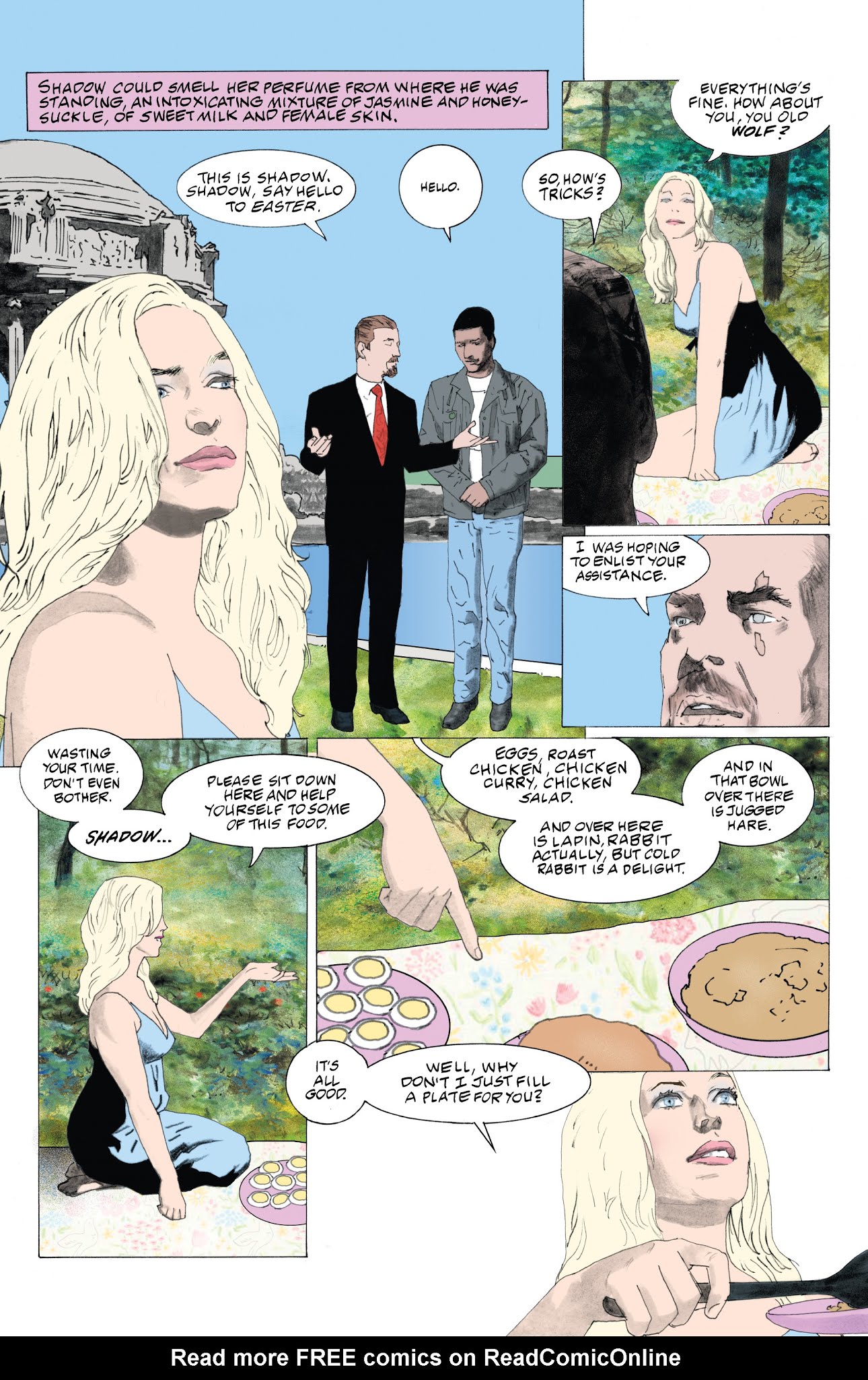 Read online American Gods: My Ainsel comic -  Issue #4 - 15