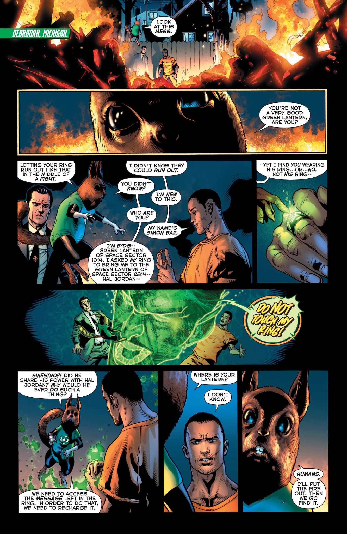 Read online Green Lantern: Rise of the Third Army comic -  Issue # TPB - 320