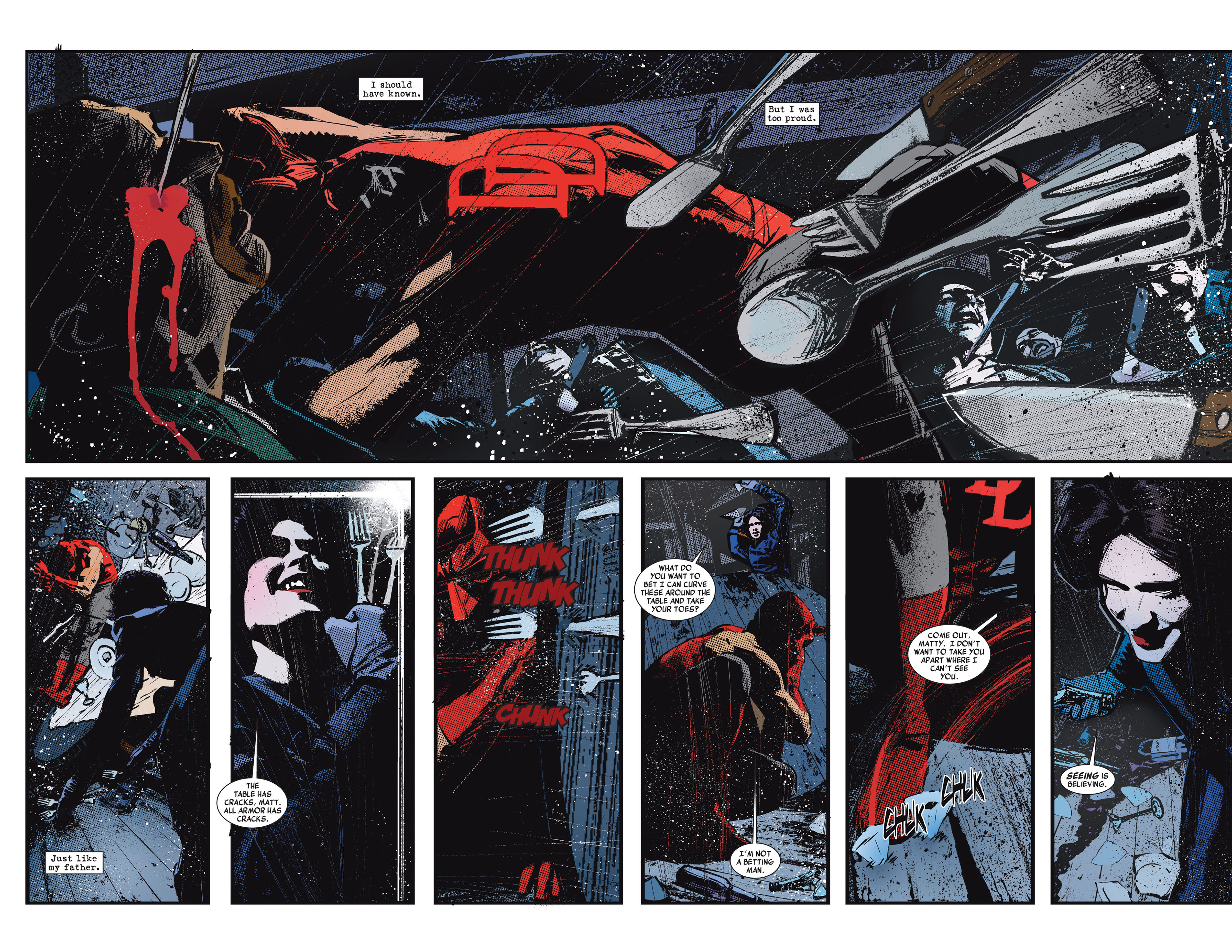 Read online Daredevil Noir comic -  Issue #4 - 5
