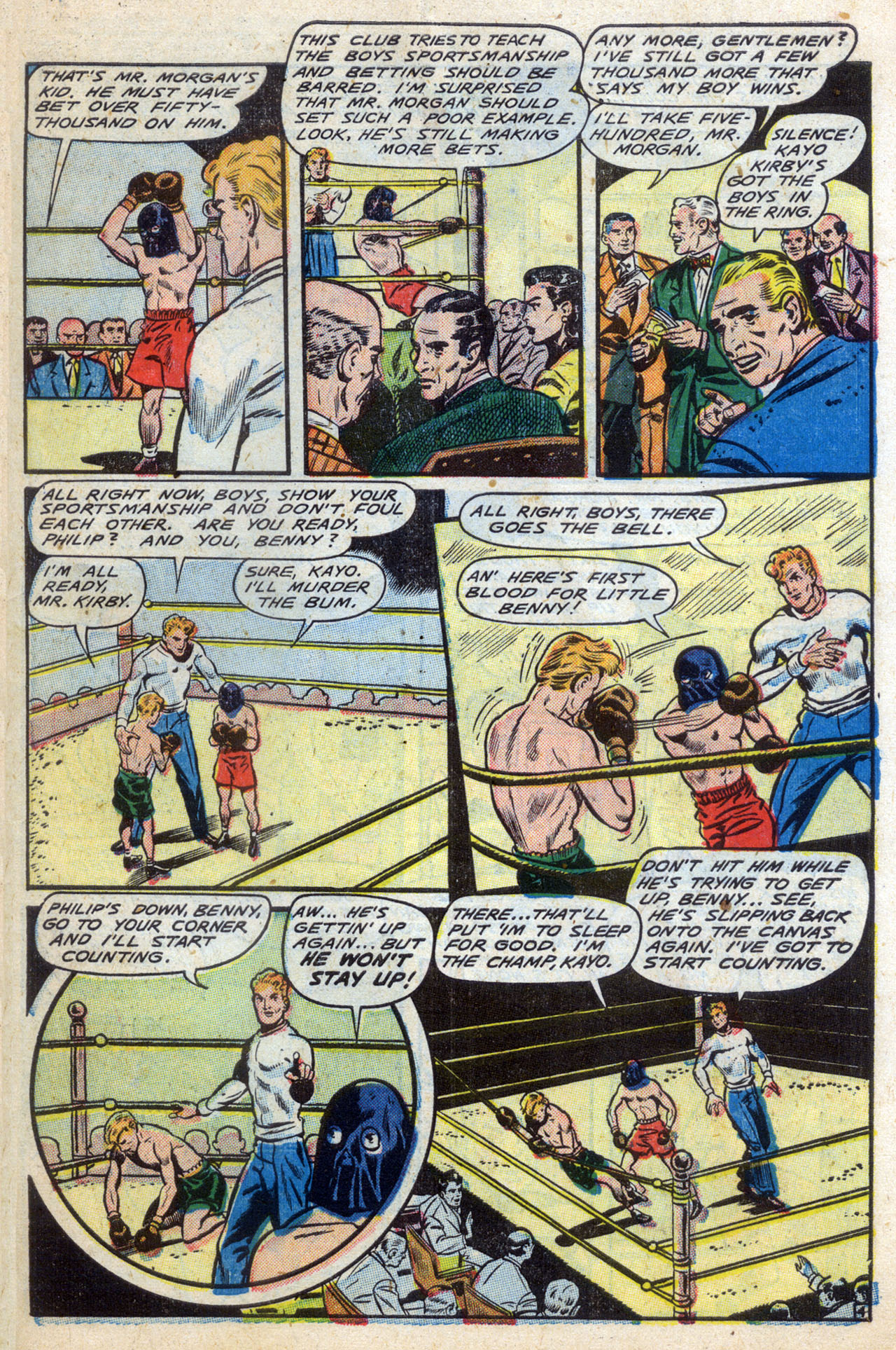 Read online Fight Comics comic -  Issue #66 - 39