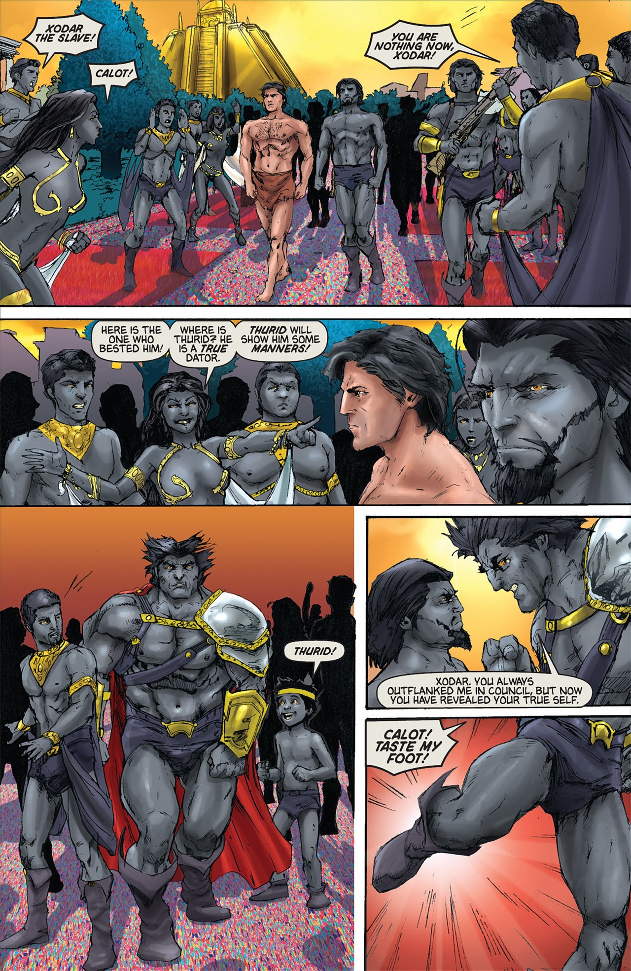 Read online Warlord of Mars comic -  Issue #15 - 16