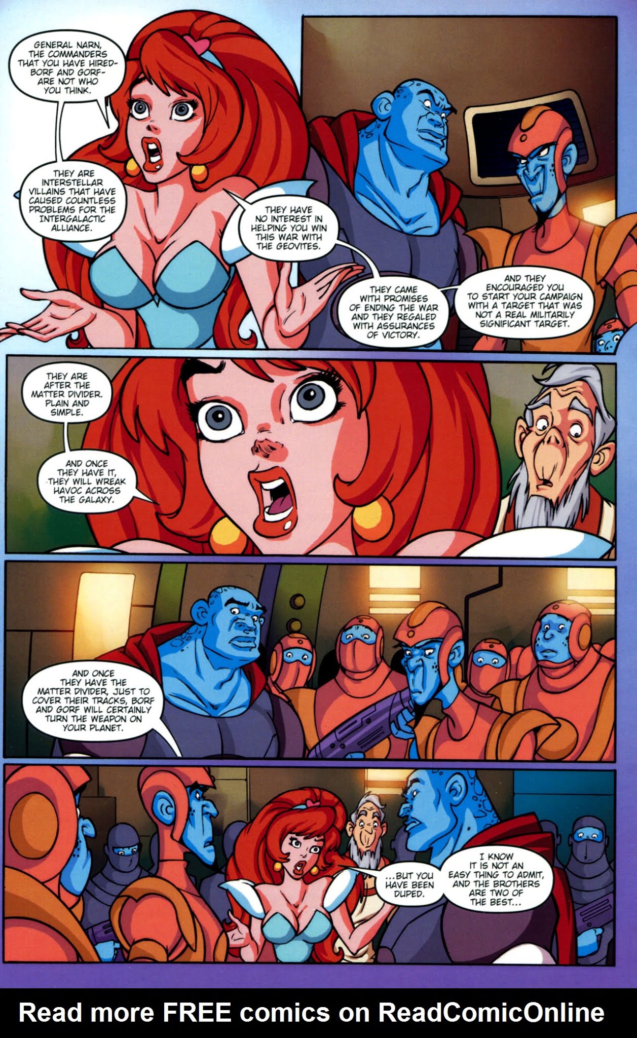 Read online Don Bluth Presents Space Ace comic -  Issue #5 - 14