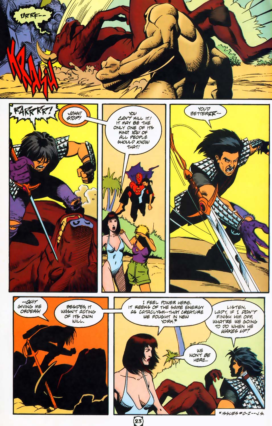 Read online Primal Force comic -  Issue #3 - 24