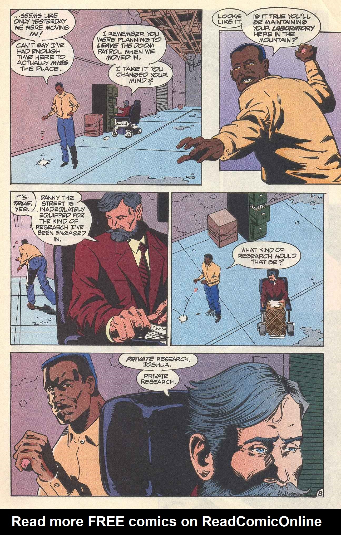 Read online Doom Patrol (1987) comic -  Issue #46 - 9