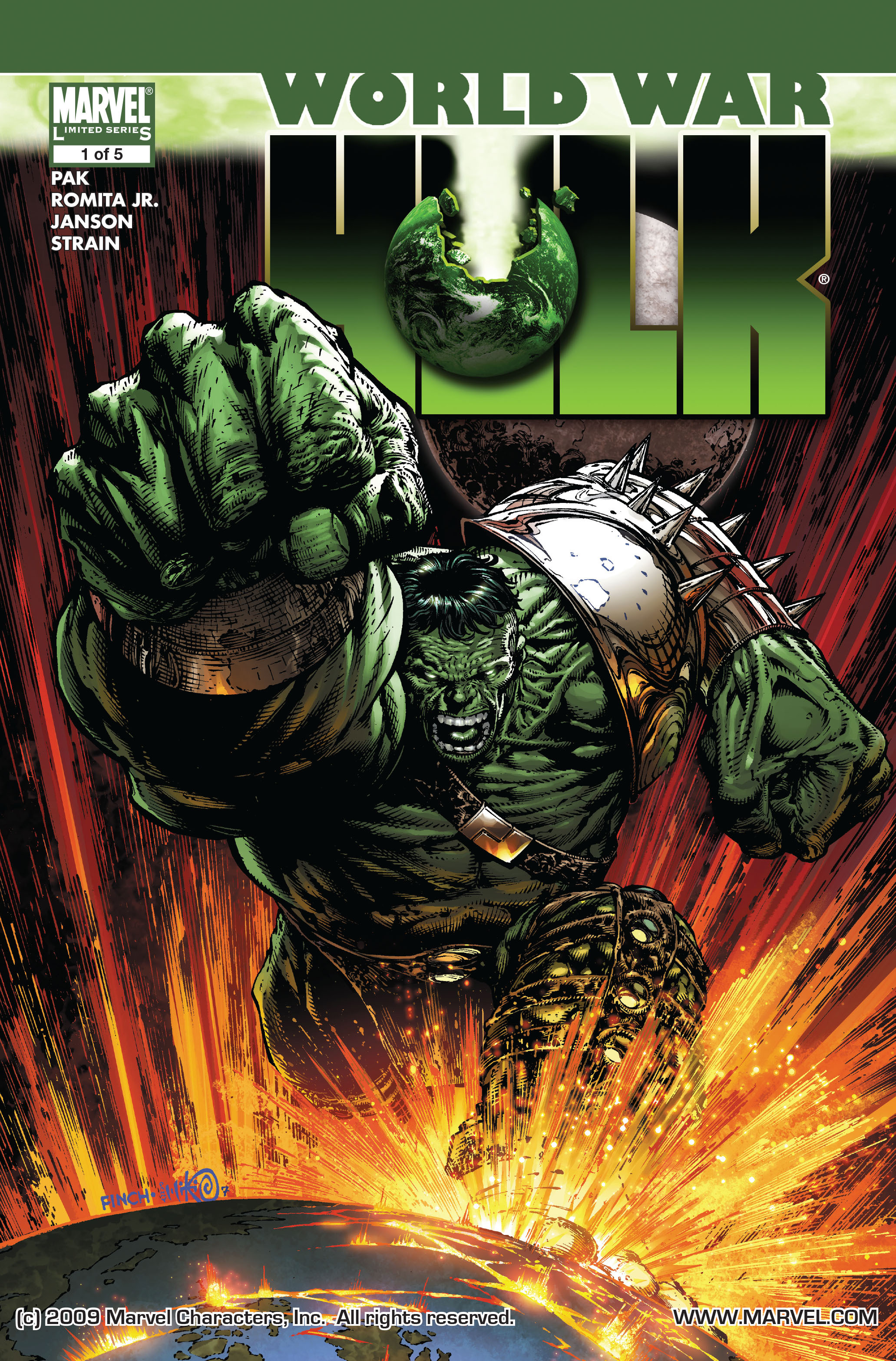 Read online World War Hulk comic -  Issue #1 - 1
