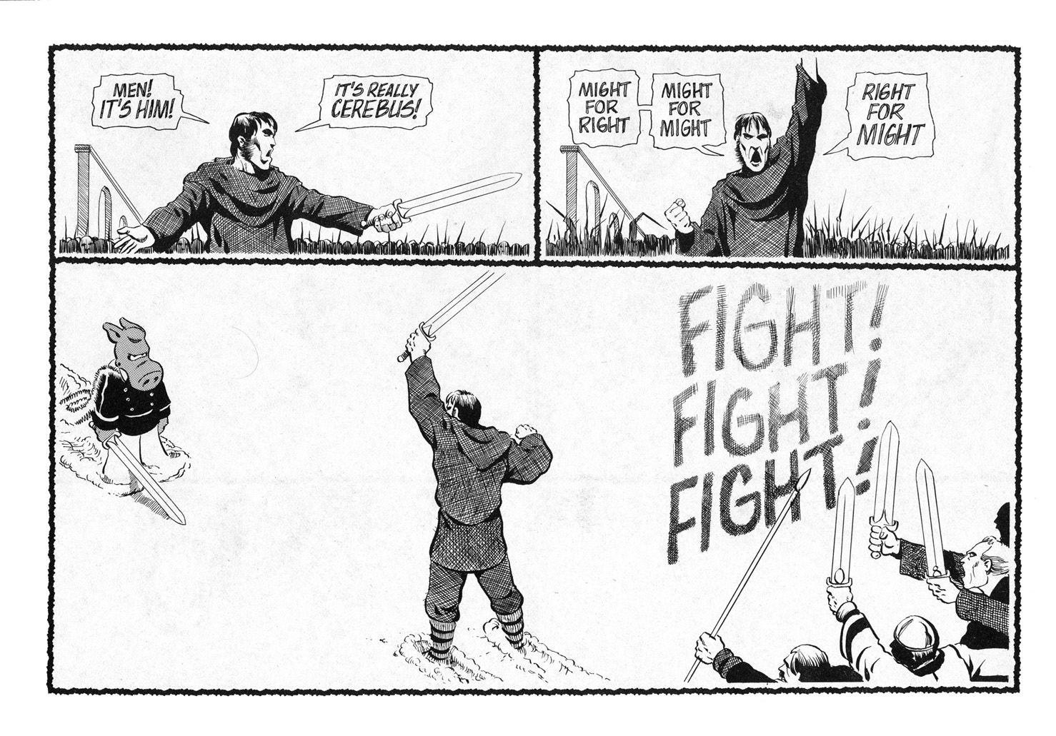 Read online Cerebus comic -  Issue #49 - 21